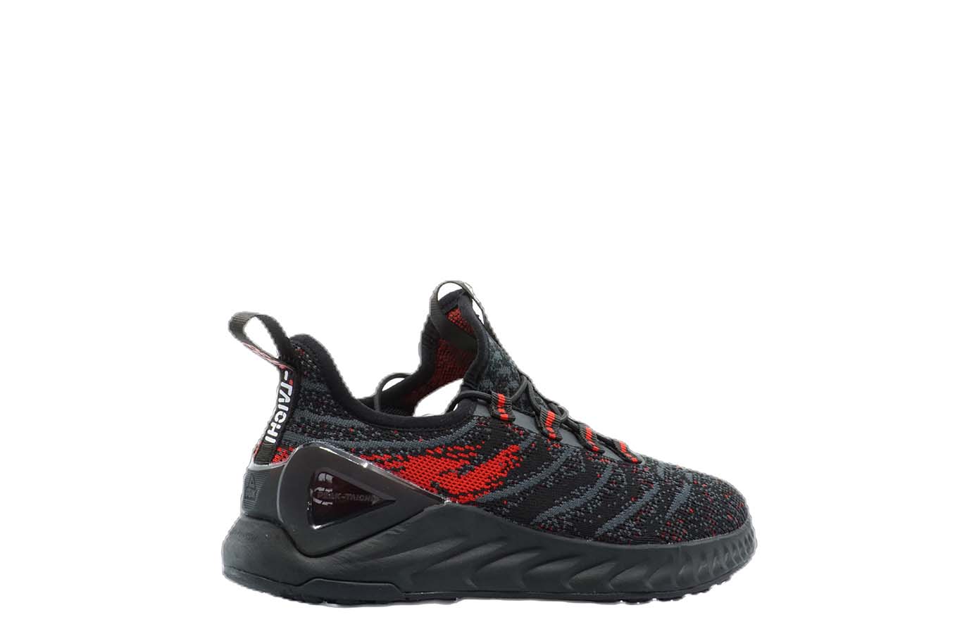 [EK9450] Kids Youth Peak Taichi 1.0 Plus Black Melange Running Shoes - 5.5 - (Youth)