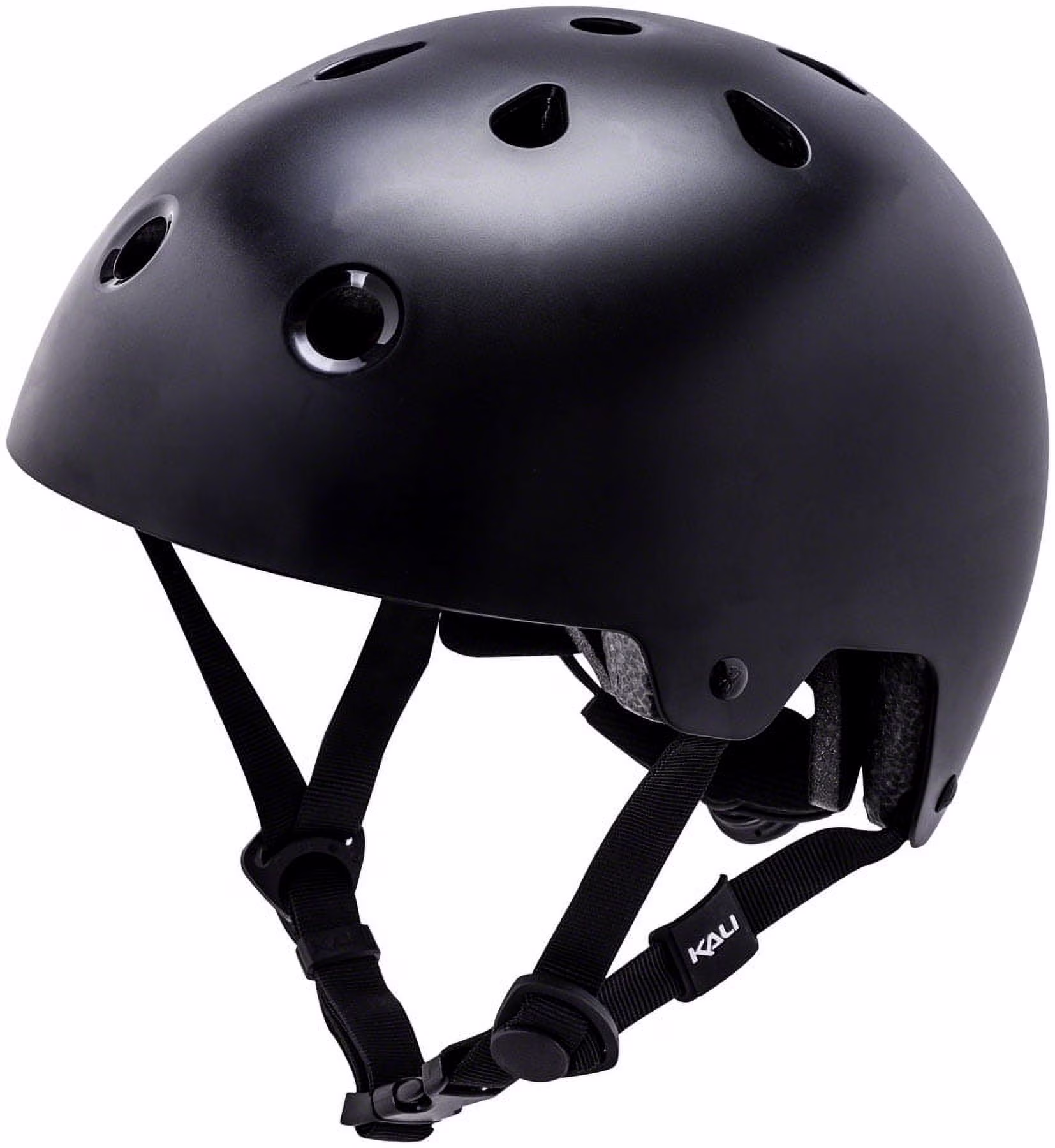 Kali Protectives Maha 2.0 Helmet ABS Shell Dial Fit Matte Black, Small/Medium