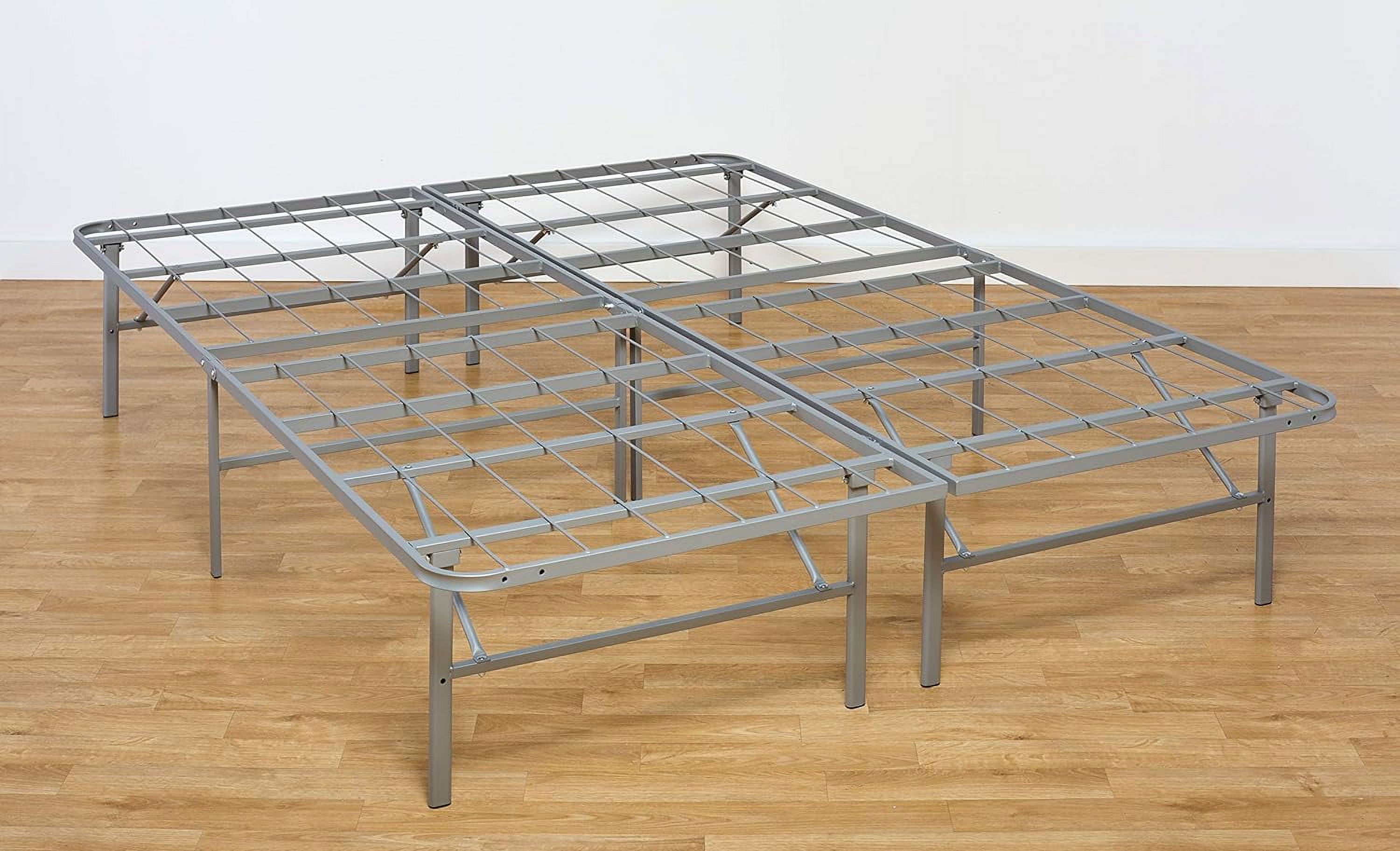 Platform Bed Frame - Foldable, Under-Bed Storage, No Tools Required, Supports 2000+ Lbs - Full XL Size