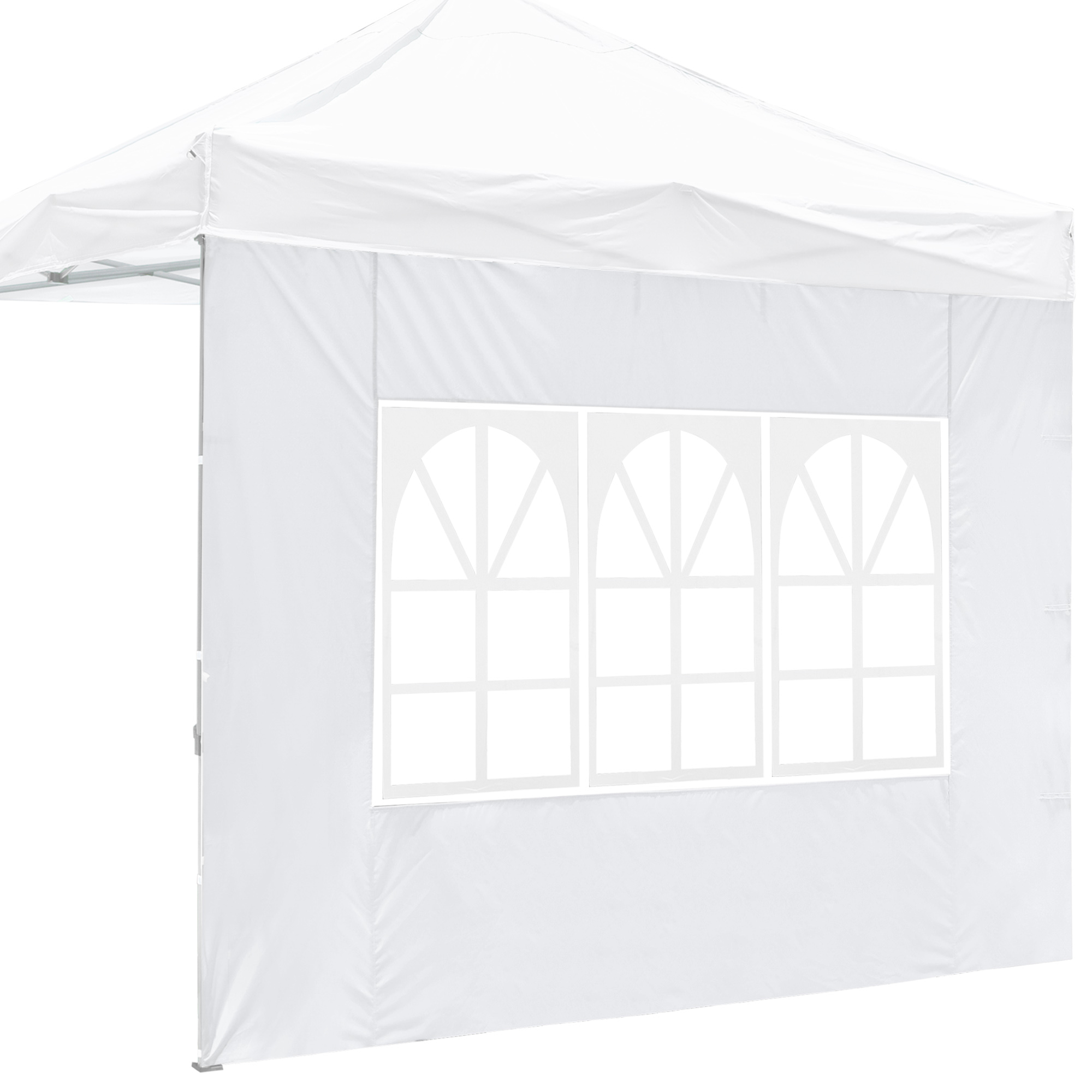 InstaHibit Universal Window Sidewall UV30+ Fits 10x10ft Canopy Gazebo 1 Piece