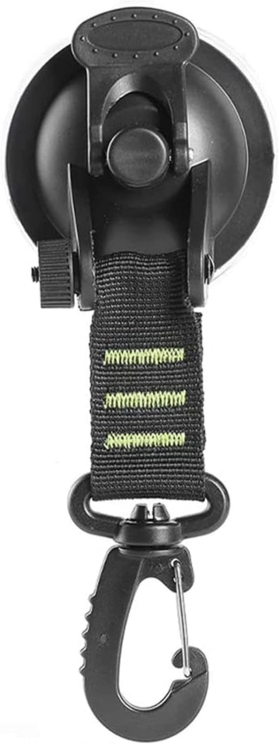 Suction Cup Anchor, with Securing Hook Heavy Duty Strong Suction Cups Anchor Suction Cup Tie Downs, For Camping Tarps, Car Cover, Canvas