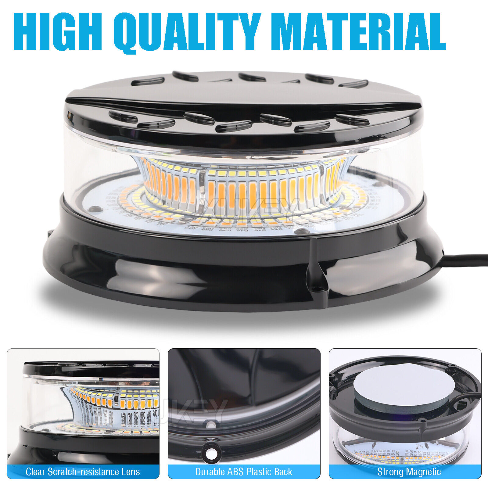 Car Truck Roof Top Emergency Safety Warning Flash Beacon 96 LED Strobe Light