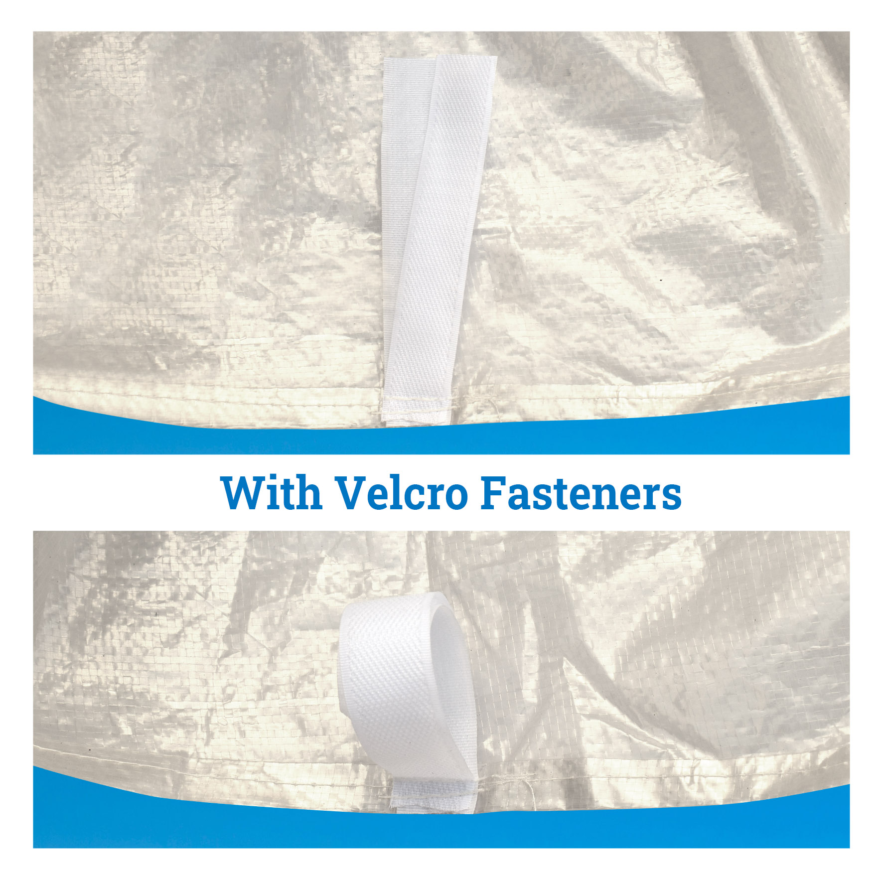 YardGrow 10'x10' Replacement Gazebo Top Canopy Transparent Waterproof Protective Cover Only