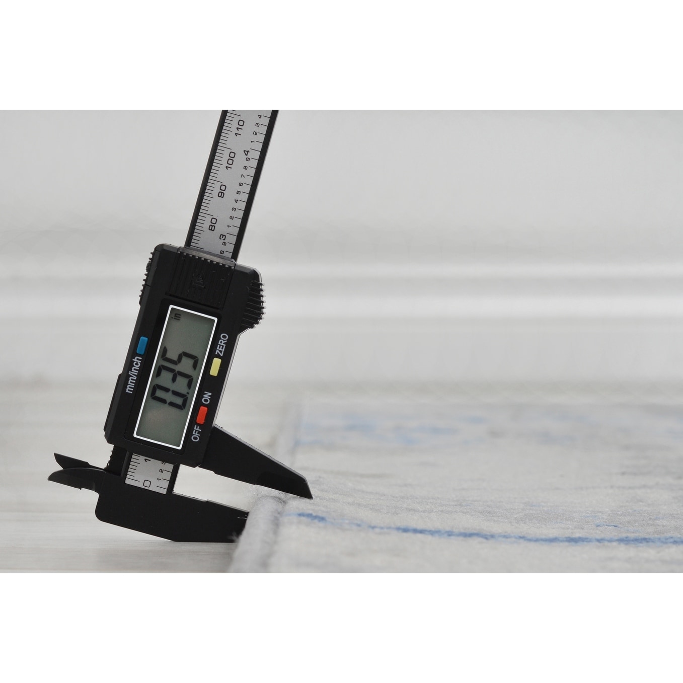 Allstar Modern Accent Rug with Weathered Texture design Space-Blue 8' x 10' 8' x 10'