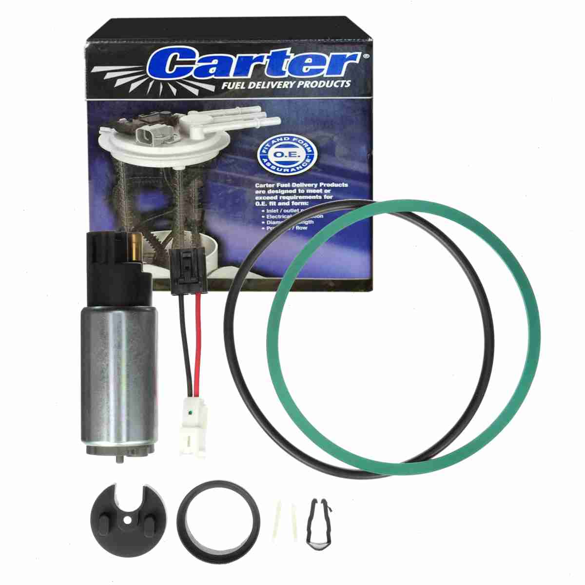 Carter In-Tank Electric Fuel Pump compatible with Lincoln LS 3.0L 3.9L V6 V8 2000-2002