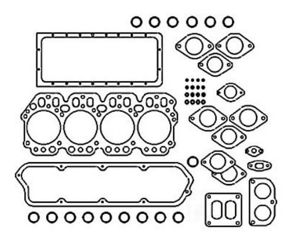 RAParts Overhaul Gasket Set Fits Major Power Major Super Major 81743593 81780582 DDN6008