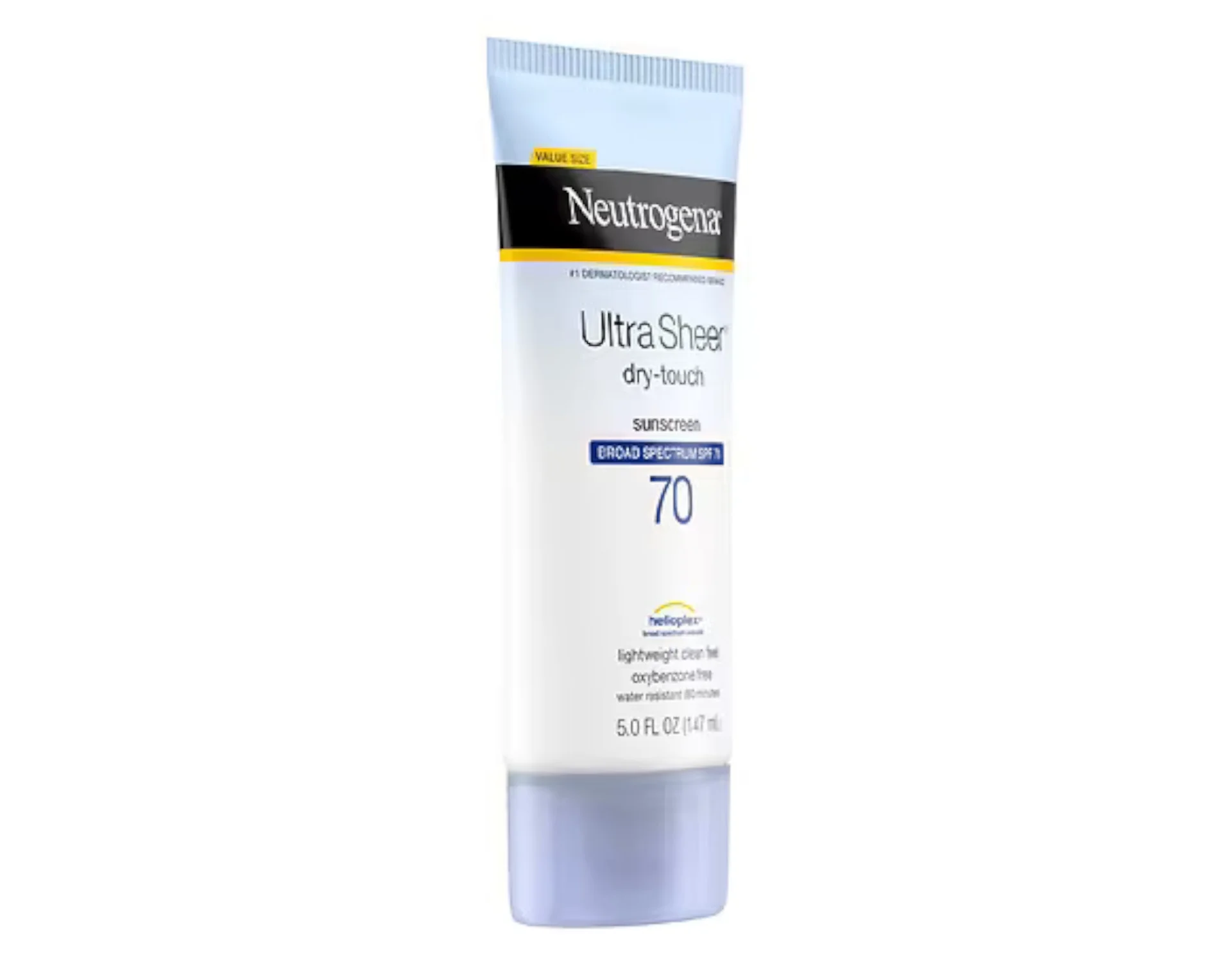 Neutrogena Ultra Sheer Dry-Touch Sunscreen Broad Spectrum SPF 70, 5 Fl. Oz. - Pack of 3