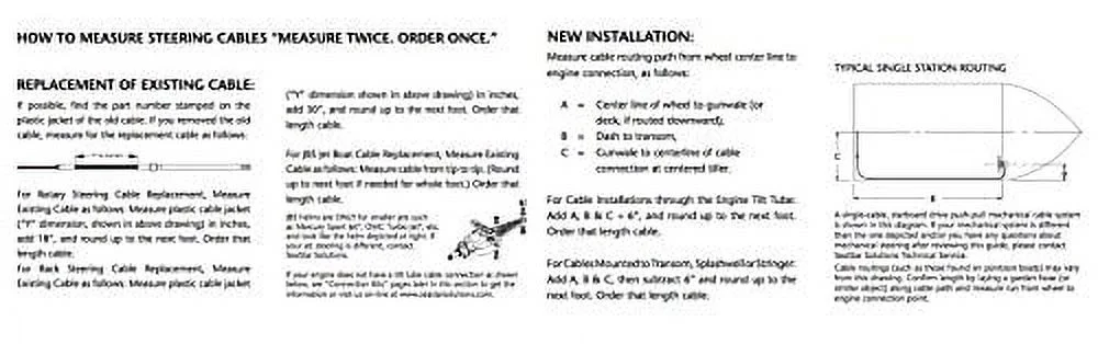 SeaStar Solutions Safe-T Quick Connect Rotary Steering Kit