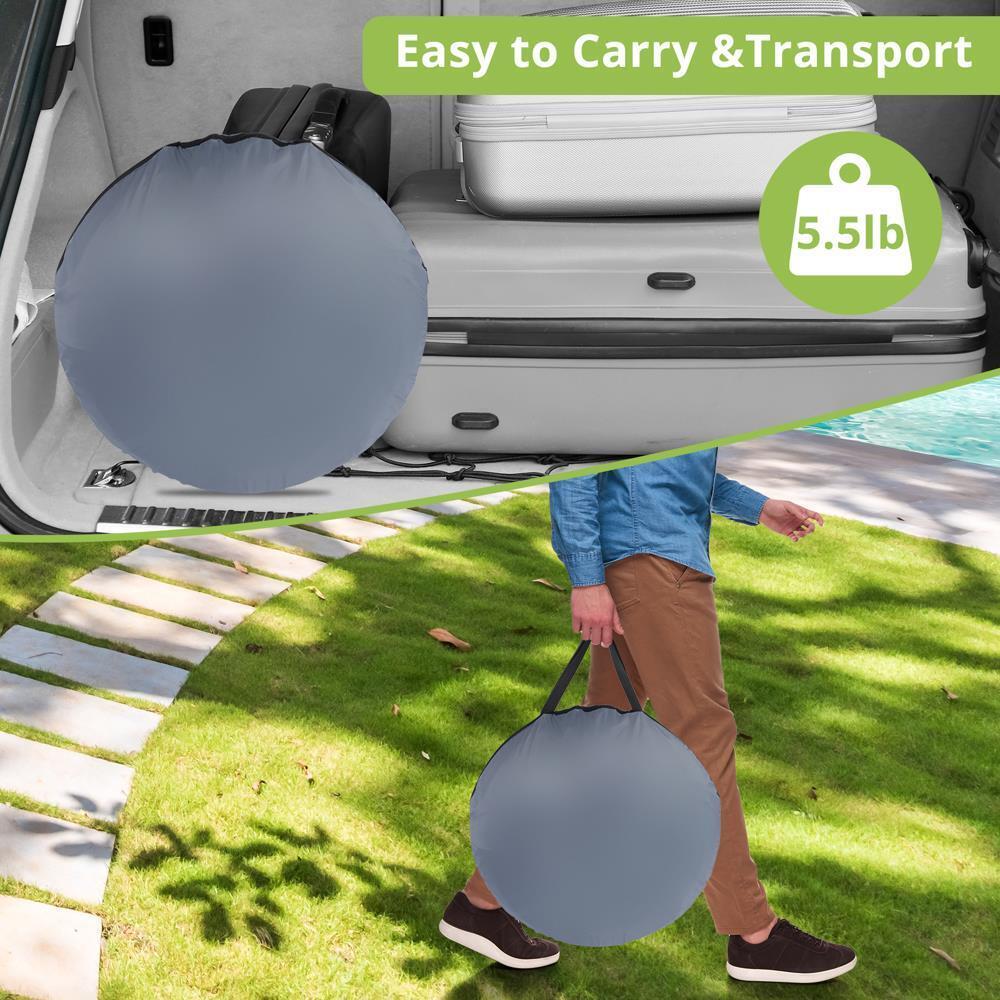 4 Person Pop Up Camping Tent, Waterproof Automatic Setup Instant Family Tents