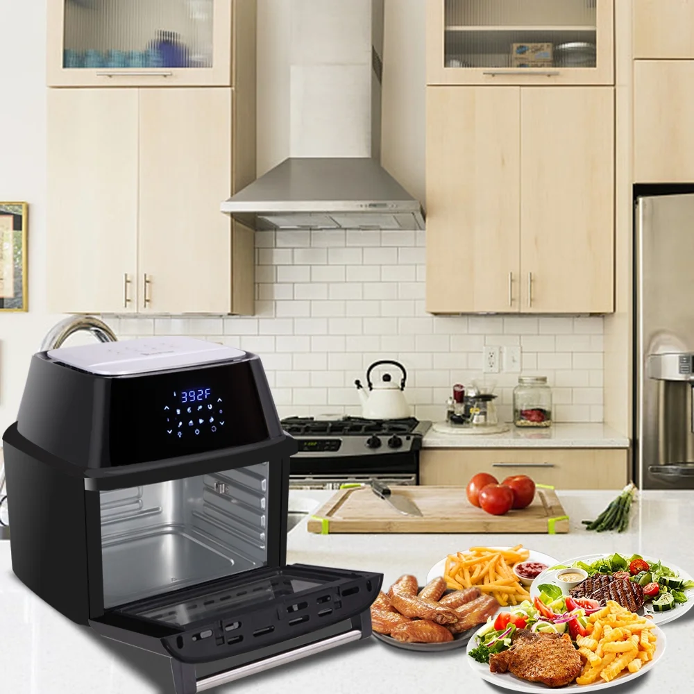 ZOKOP 16.9Qt/16L Air Fryer 1800W Black