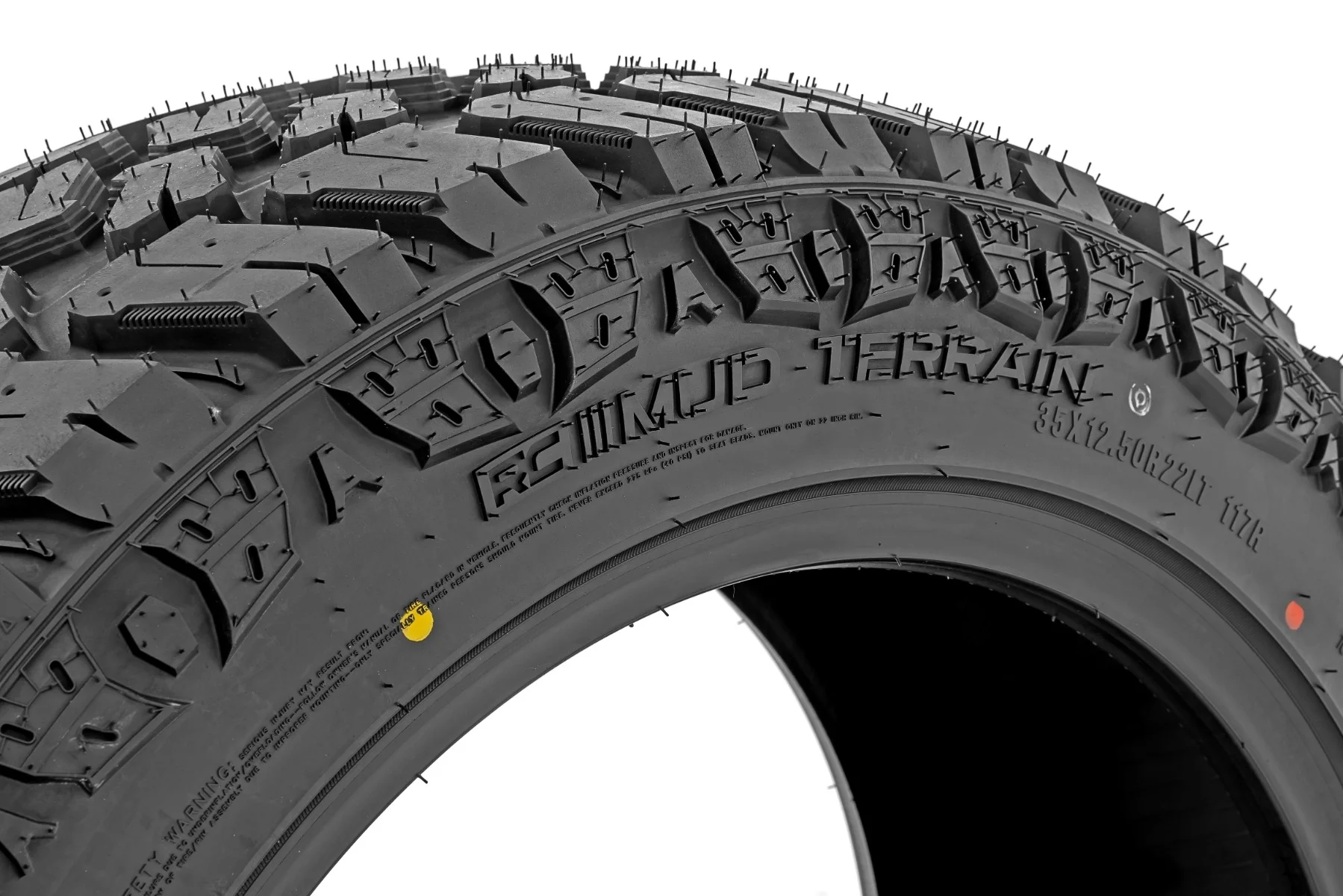 Rough Country 35x12.50R22 M/T Tire | Dual Sidewall - 98010122