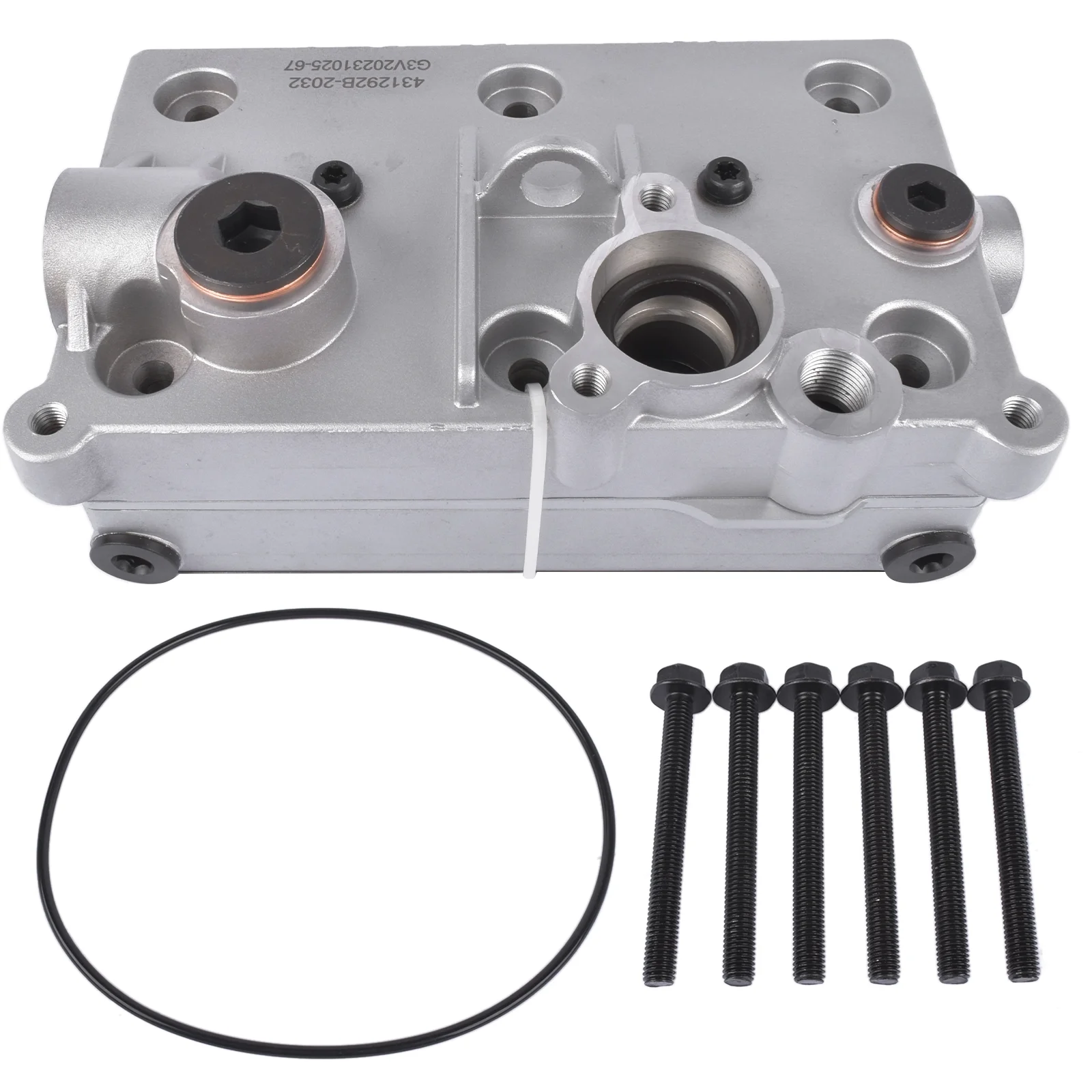 GELUOXI Air Compressor Cylinder Head Kit for Volvo D13 Engine #22203109 9125129252 9125120116