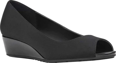 Bandolino Womens Candra 2 Slip On Peep Toe Wedge Sandals