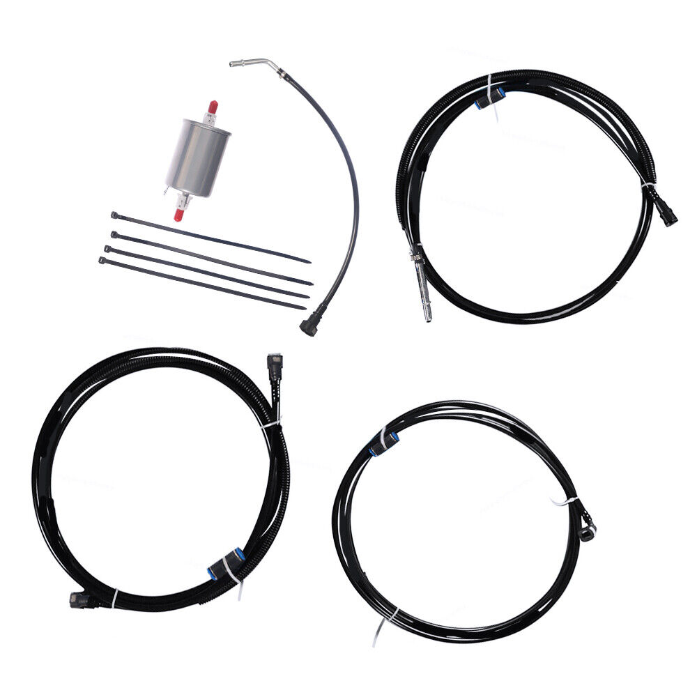 Paddsun Fuel Line Kit for Chevy Silverado Sierra 1500 2500 (1999-2003) - Direct Replacement Pipes FL-FG0053