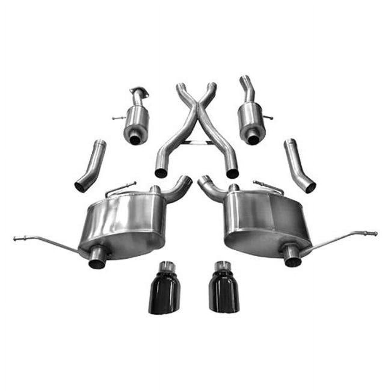11-16 Jeep Grand Cherokee 2.5 in. Cat-Back Exhaust System with Dual Rear Exit Single 4.5 in. Sport