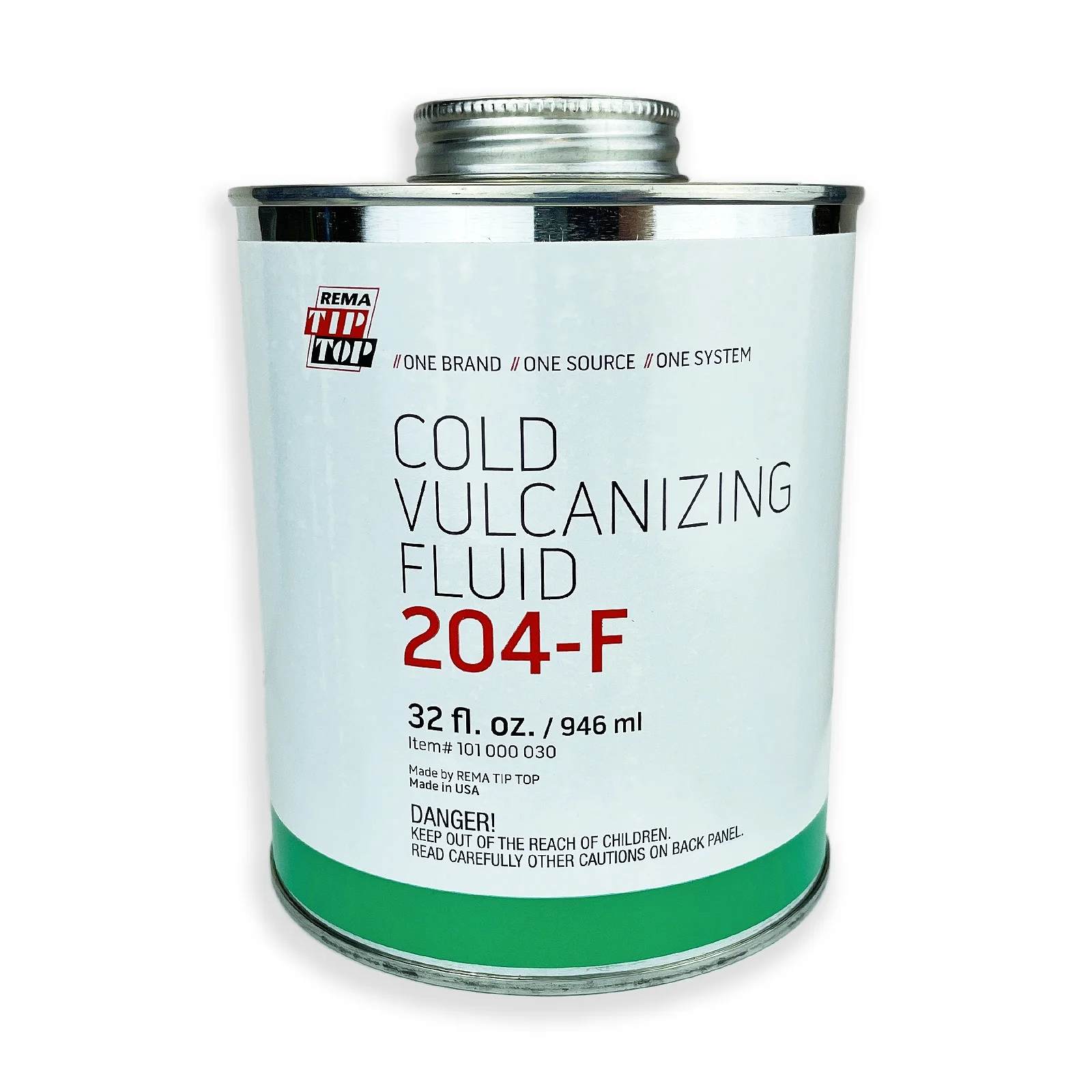 10 Cans REMA 204-F 32oz Cold Vulcanizing Cement Tire Iner Tube Patch Repair Glue