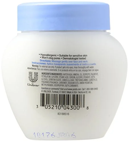 Pond's Cream Dry Skin 3.9 oz (Pack of 3)