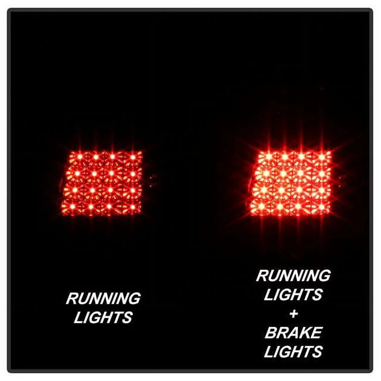 Spyder Jeep Grand Cherokee 99-04 LED Tail Lights Version 2 - Smoke