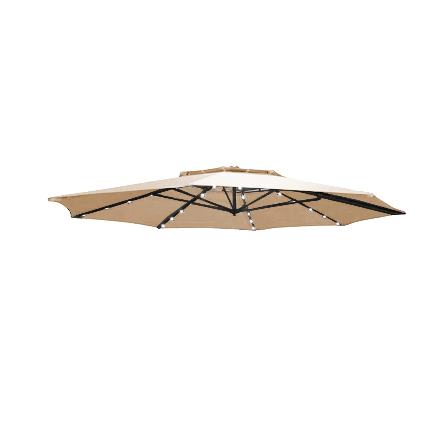 Garden Winds Replacement Canopy for the Simply Shade 11ft LED Umbrella , RipLock 500 - REPLACEMENT CANOPY TOP ONLY METAL FRAME NOT INCLUDED