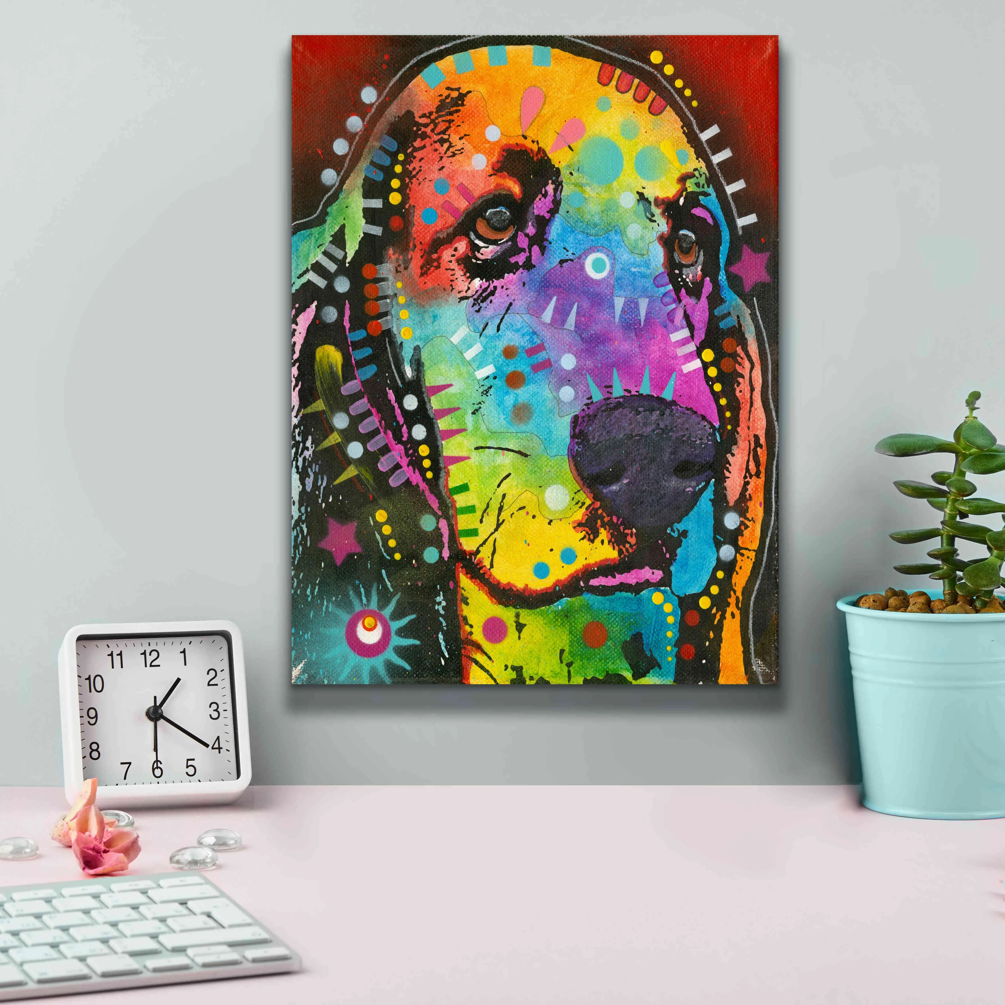 Epic Graffiti 'Waffles' by Dean Russo, Canvas Wall Art, 12