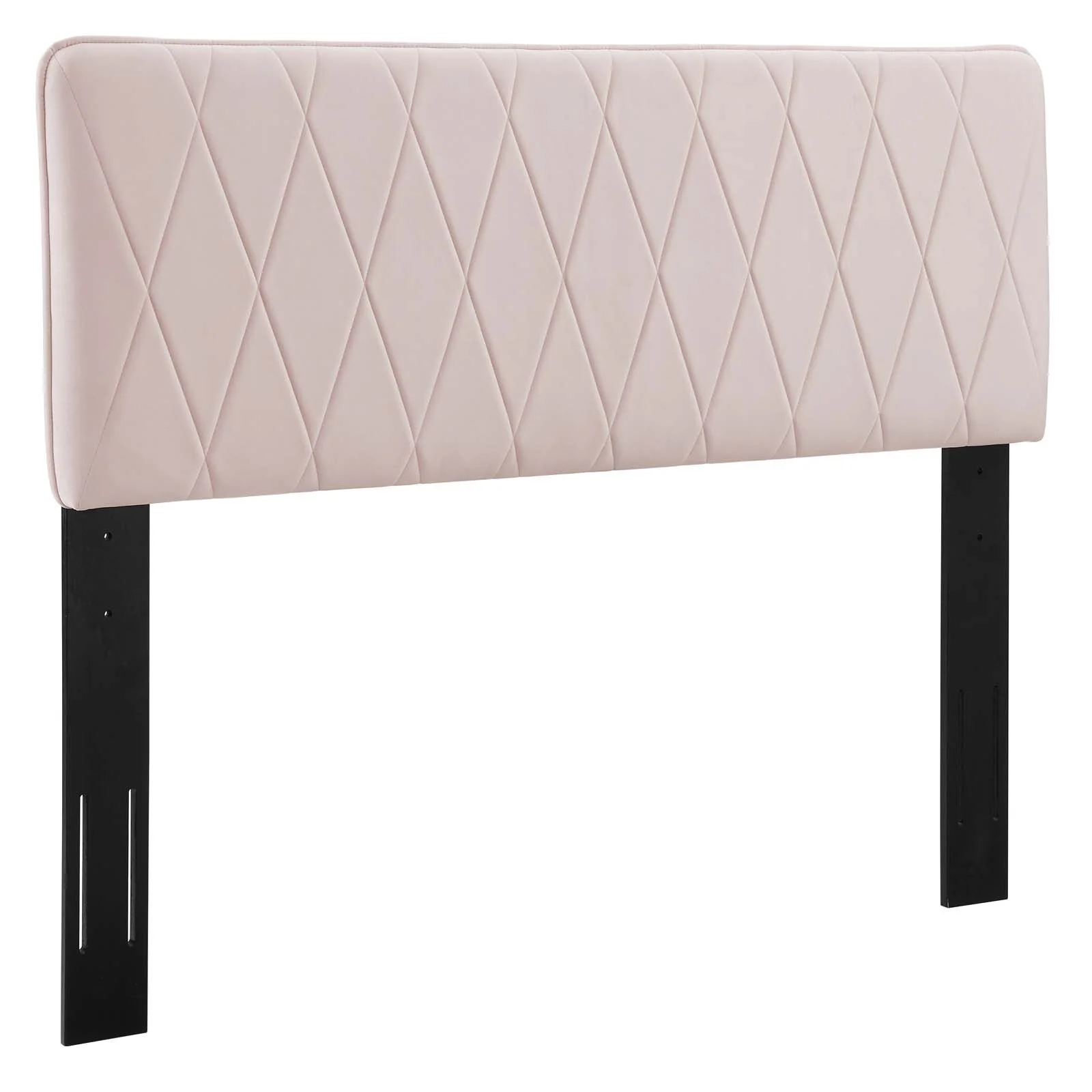 Modway Leila Performance Velvet Full/Queen Headboard in Pink