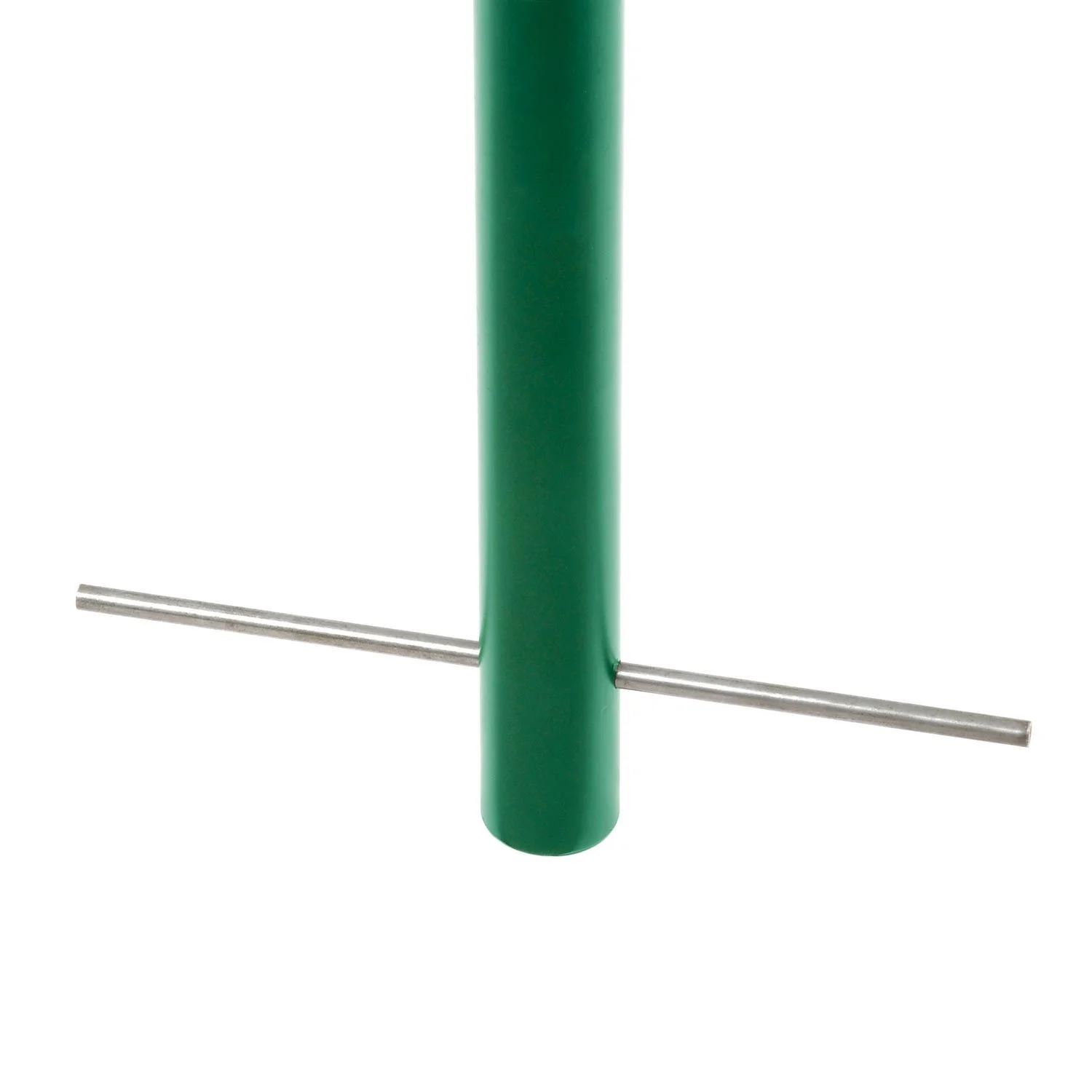 Wave Bike Rack, Green, Below Ground Mount, 5-Bike Capacity