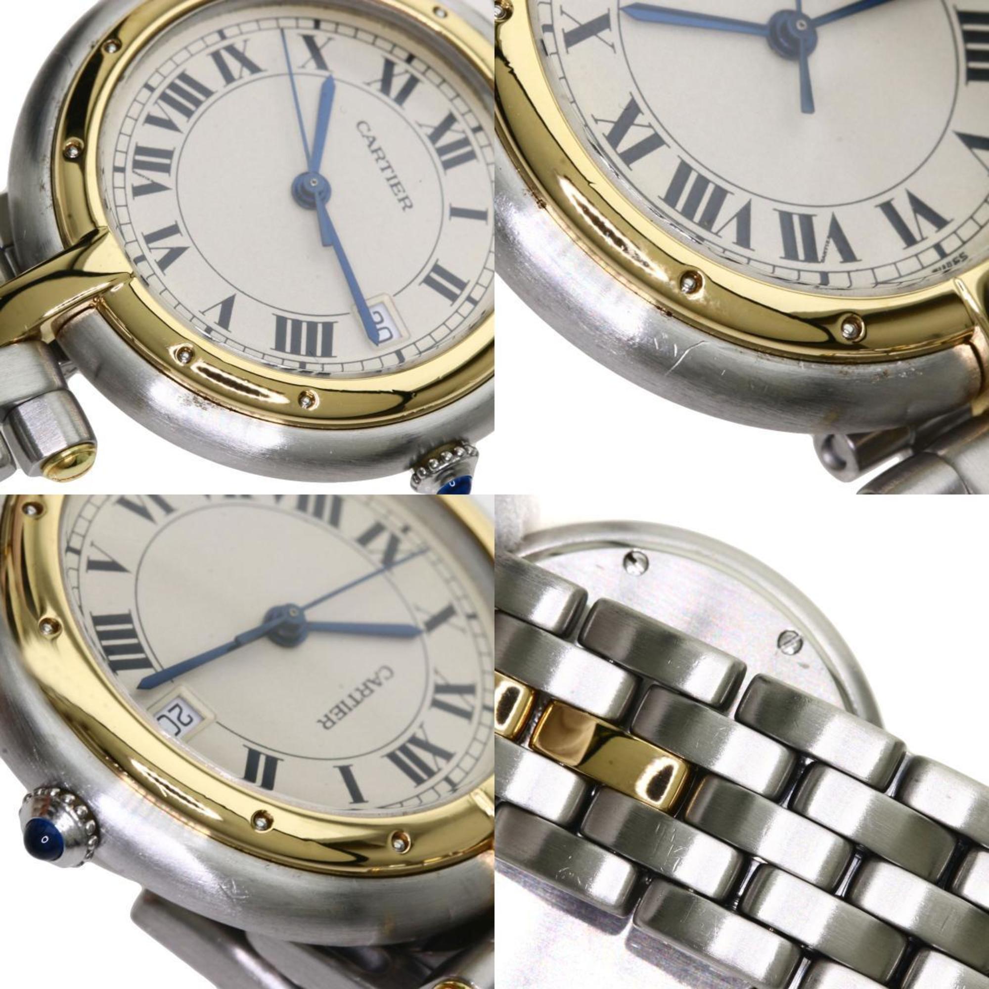 Pre-Owned Cartier Panthere MM Watch Stainless Steel / SSxK18YG Ladies CARTIER (Good)