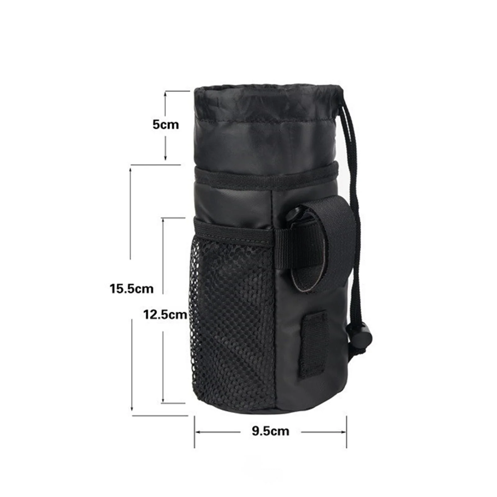 Water Bottle Bag, Bike Water Bottle Pouch Bike Handlebar Stem Bag S