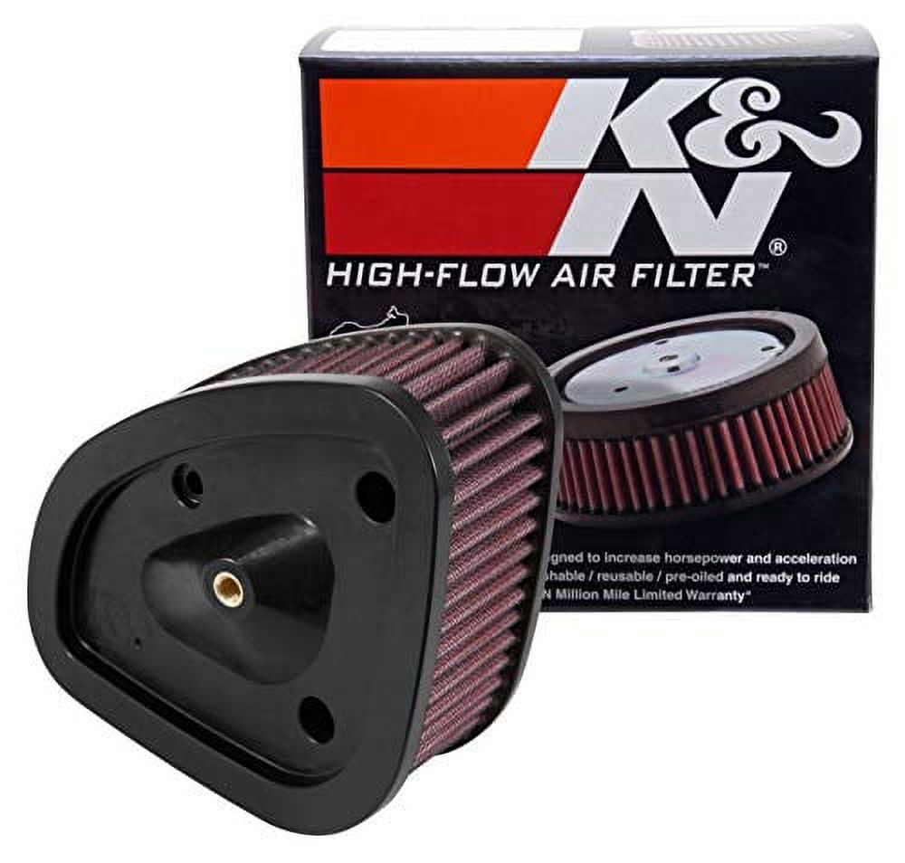 K&N Engine Air Filter: High Performance, Premium, Powersport Air Filter: 2017-2019 HARLEY DAVIDSON (Road King, Electra Glide, Ultra, Classic, Tri Glide, Limited, Low, and other select models) HD-1717