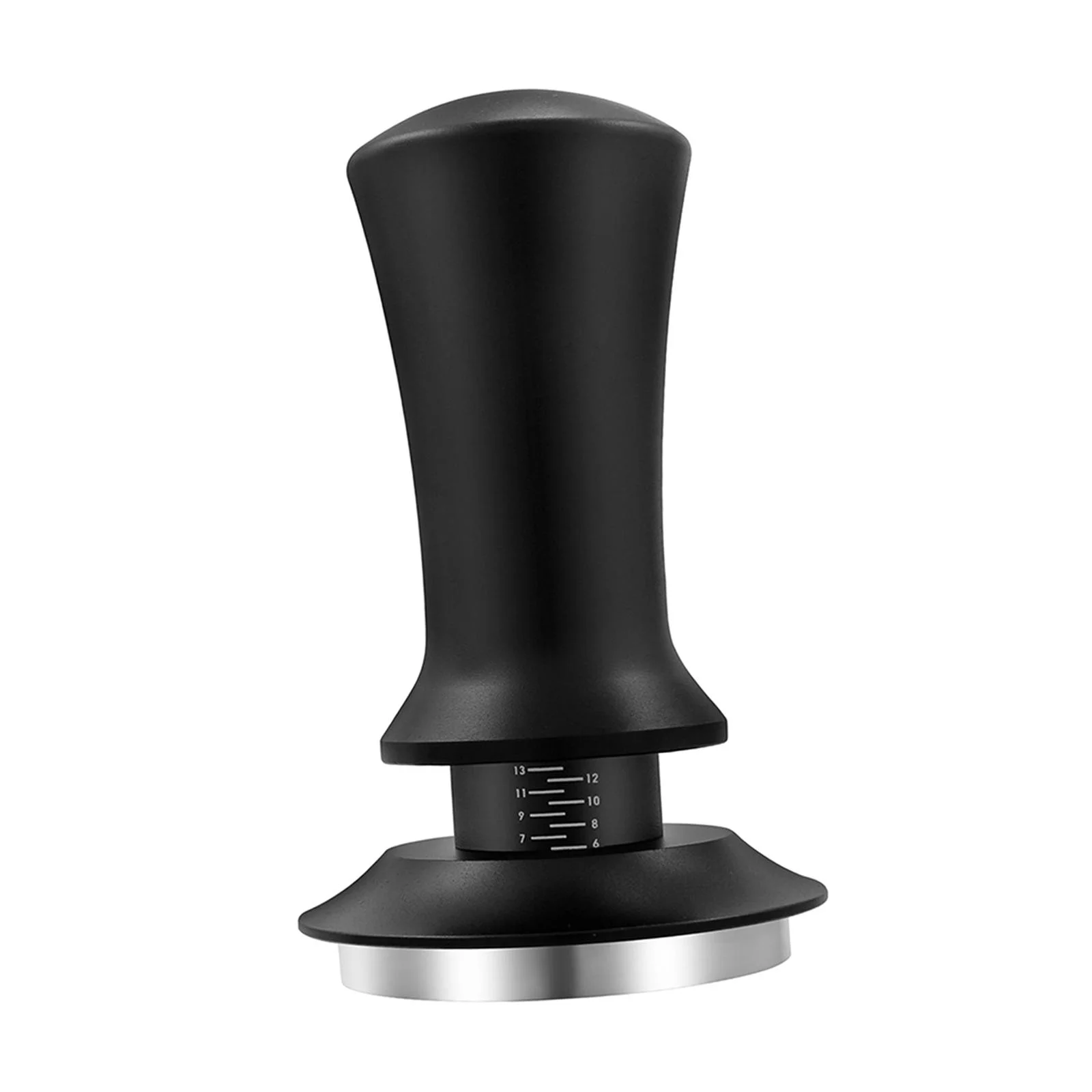 espresso tamper Anti Pressure barista accessory 58mm Black