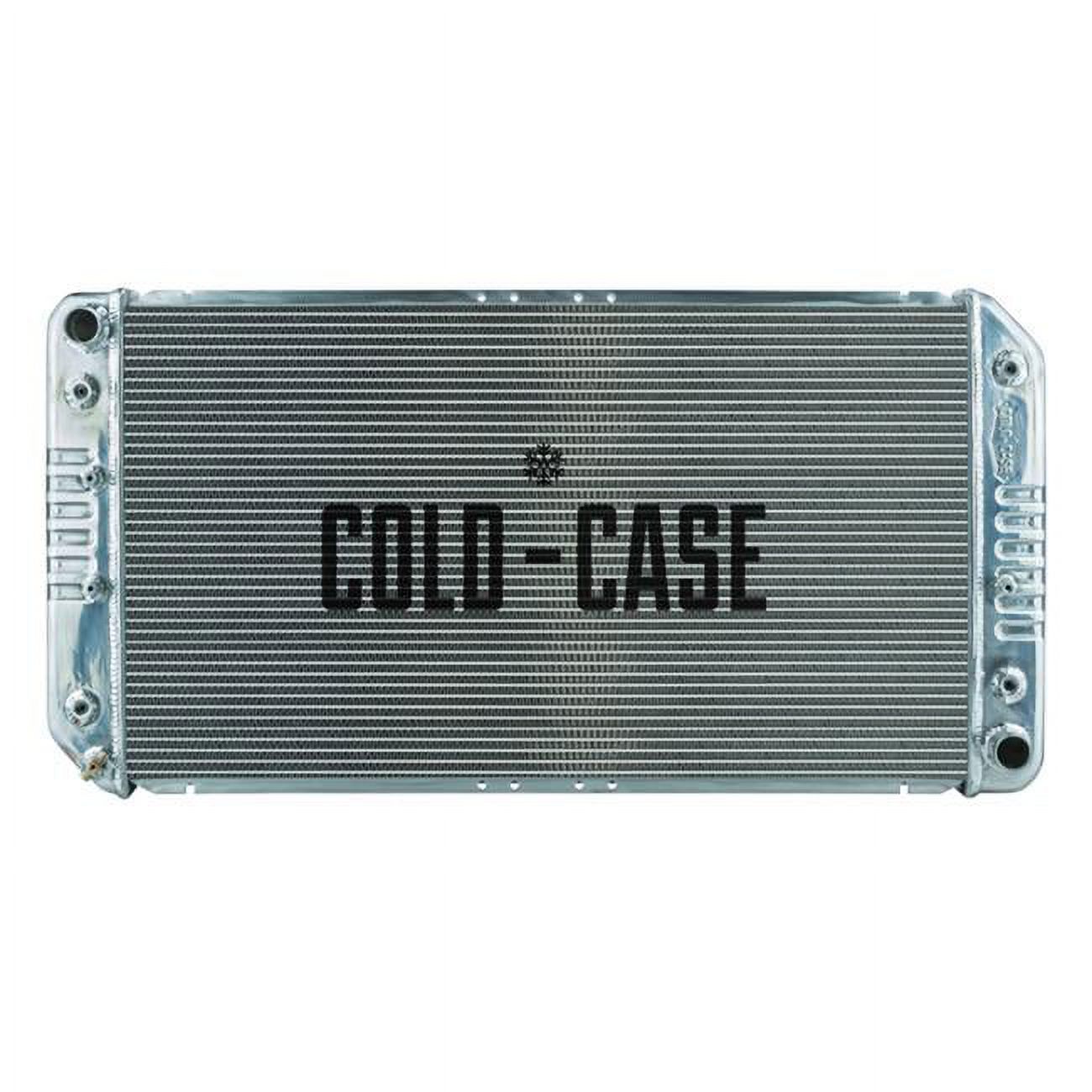 Cold Case Radiators  36 x 18.5 x 3 in. Driver Side Inlet & Passenger Side Outlet Radiator for 1994-1996 GM G-Body - Polished