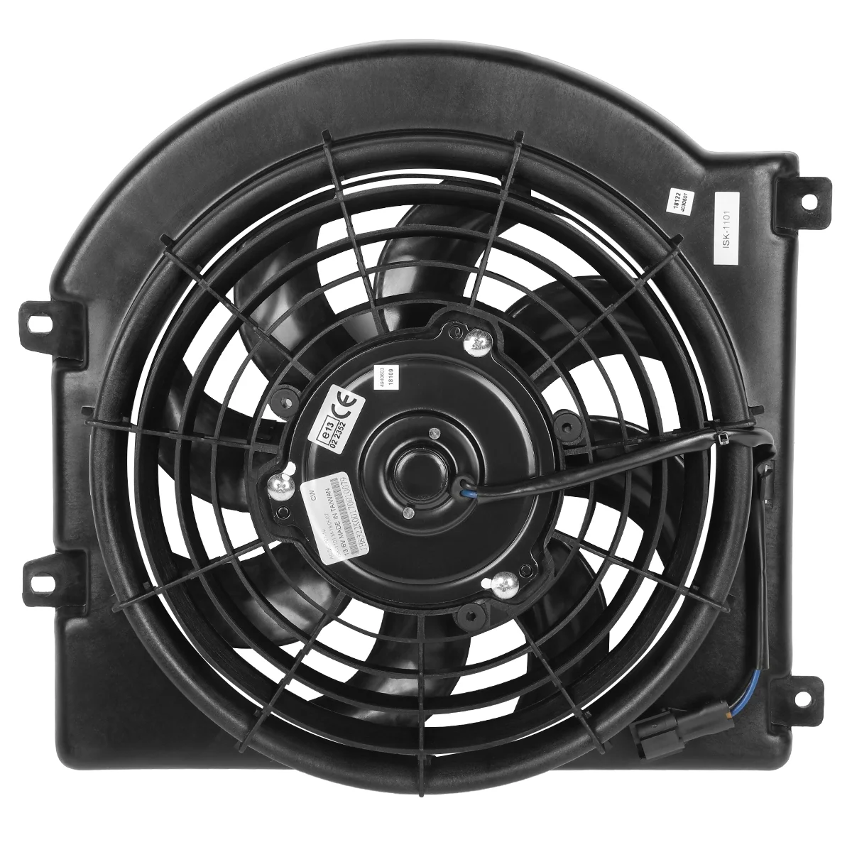 DNA Motoring OEM-RF-0208 For 1998 to 2004 Isuzu Rodeo Sport Amigo Honda Passport 3.2L 3.5L Factory Style AC Condenser Cooling Fan Assembly IZ3113101 99 00 01 02 03