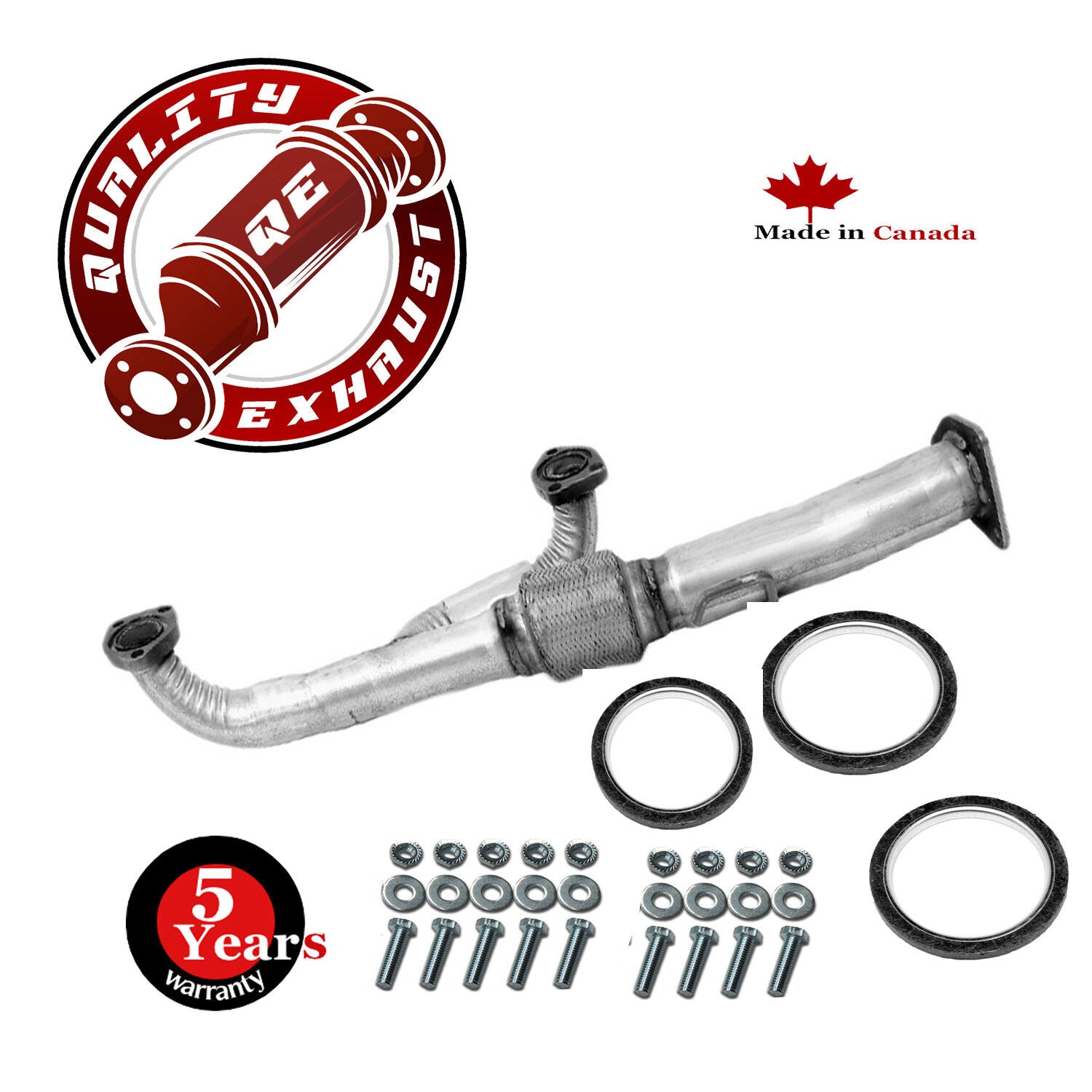 Flex Pipe Fits 2005 to 2015 Honda Pilot 3.5L