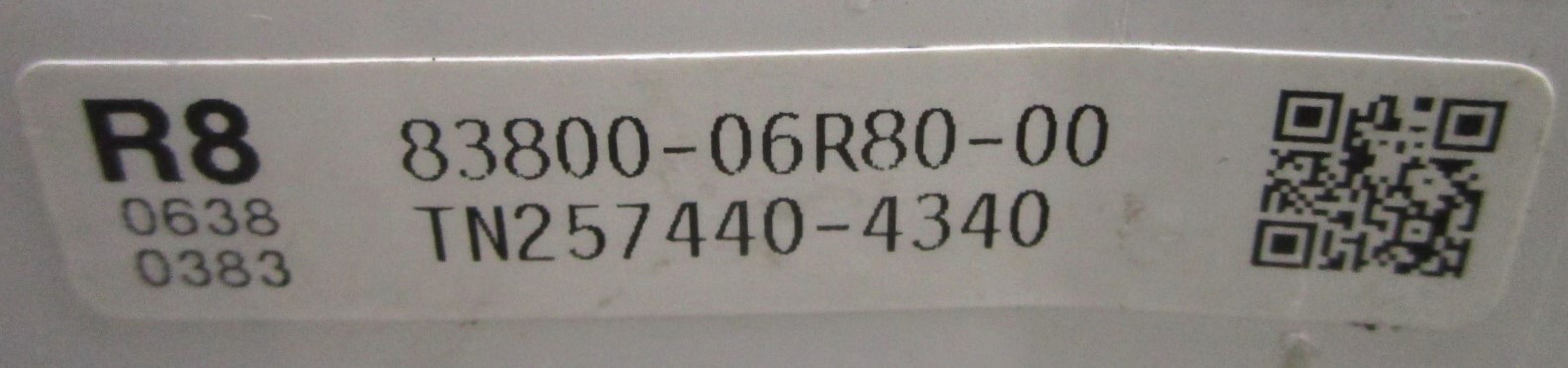 Pre-Owned 07 08 09 Toyota Camry 3.5L Speedometer Cluster 83800-06R80 OEM 64K Miles (Good)