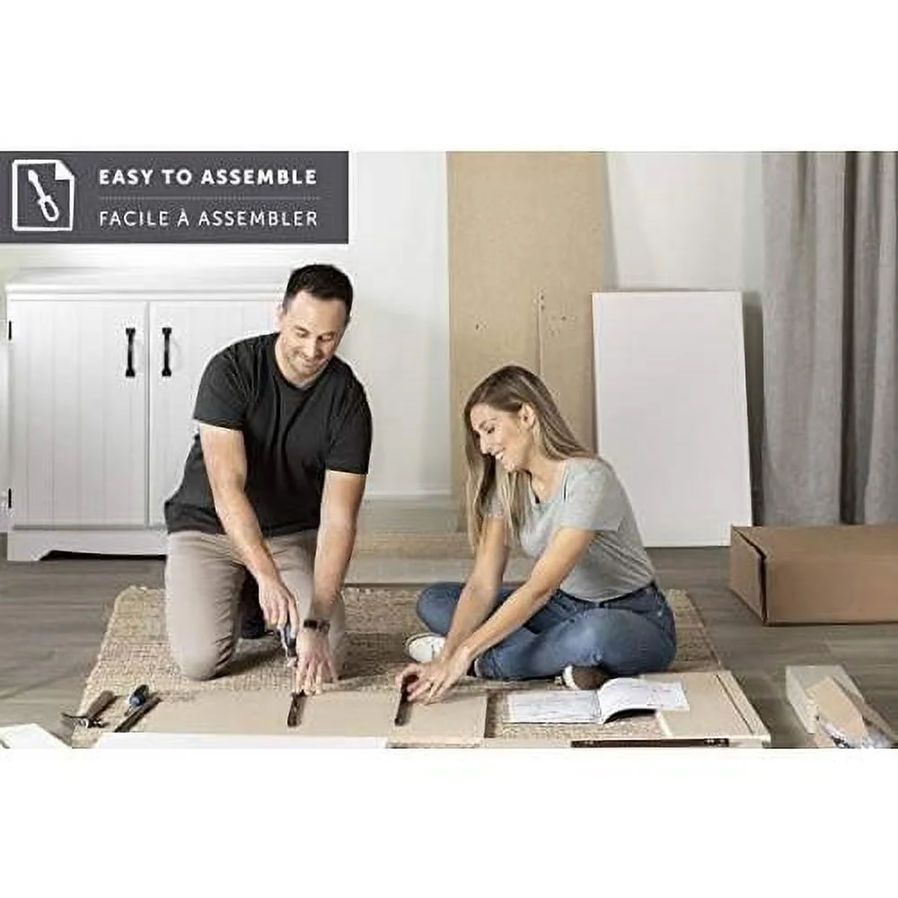 Collection 5-Drawer Dresser, Gray Oak With Cutout Handles