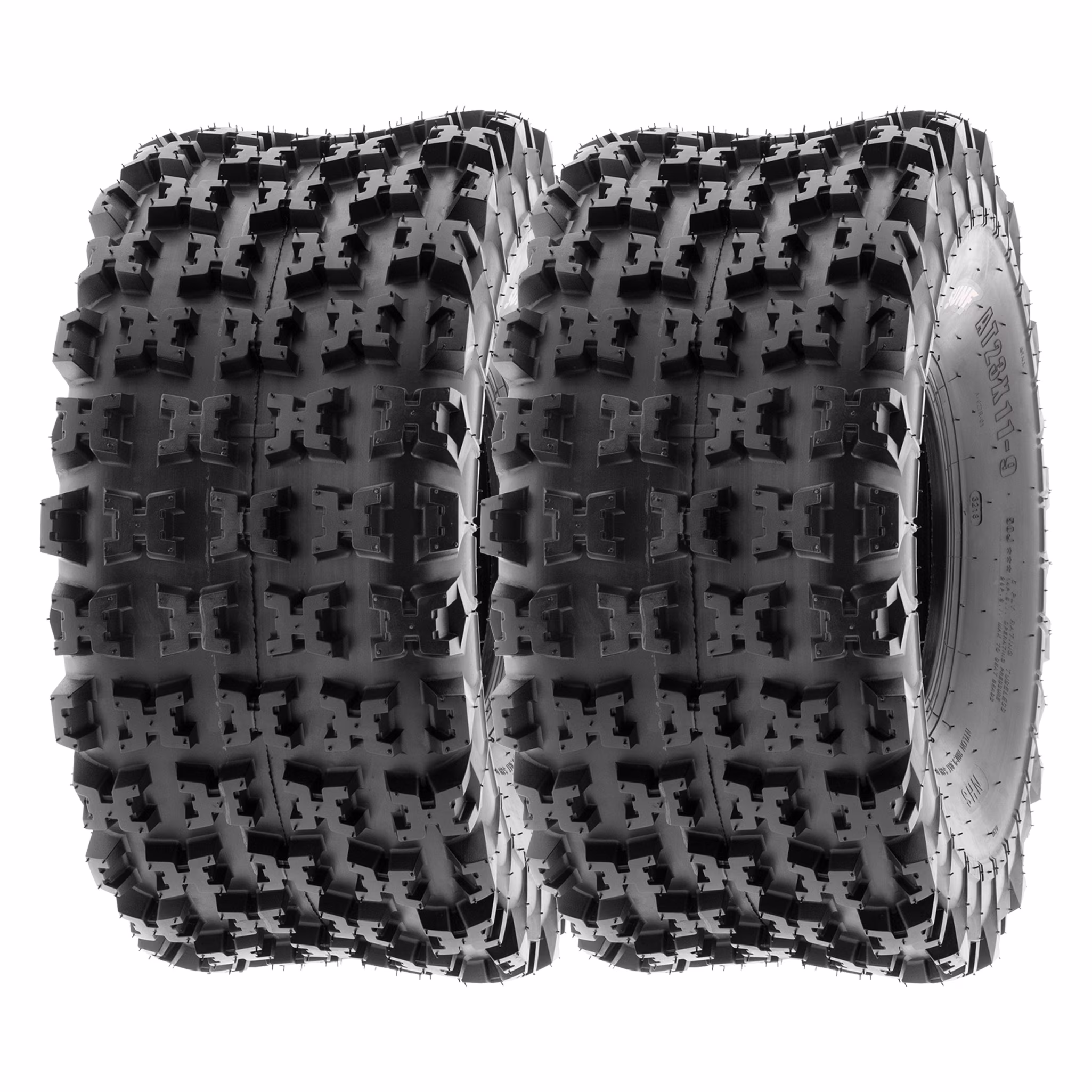 SunF All Terrain ATV UTV Tires 23x11-9  6 PR A027 (Pair of 2)
