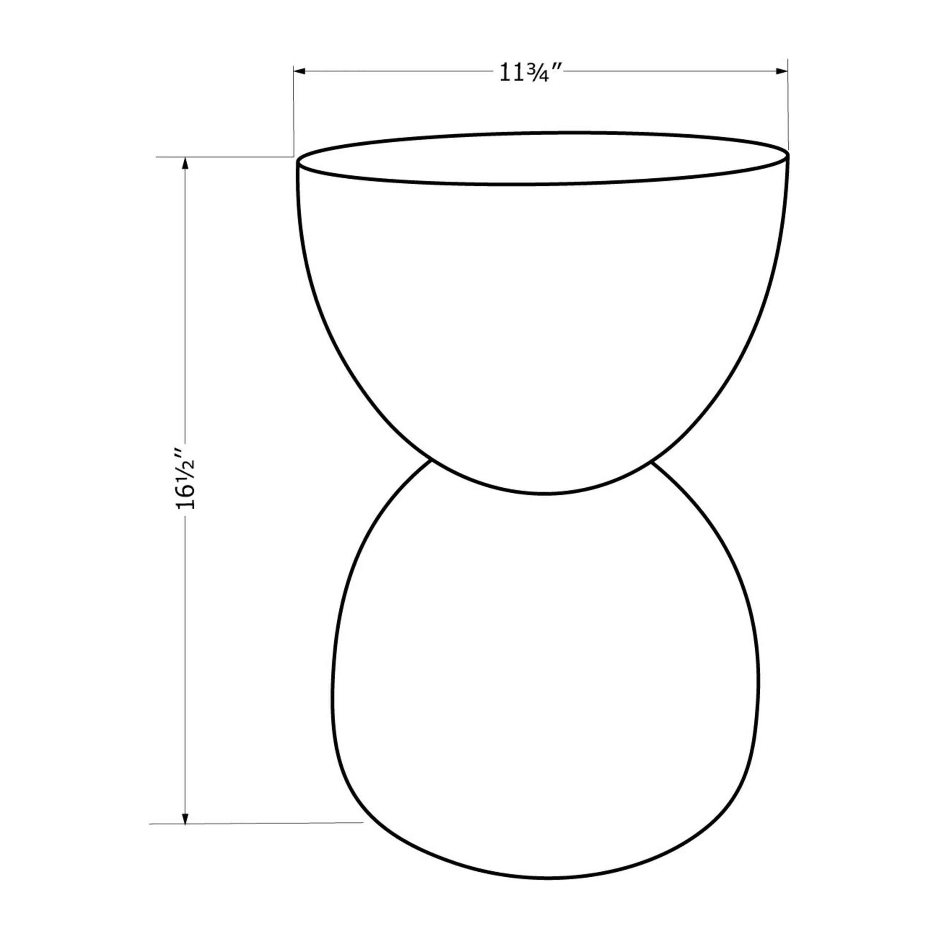 South Shore Bellulo, Scandinavian Table,  White