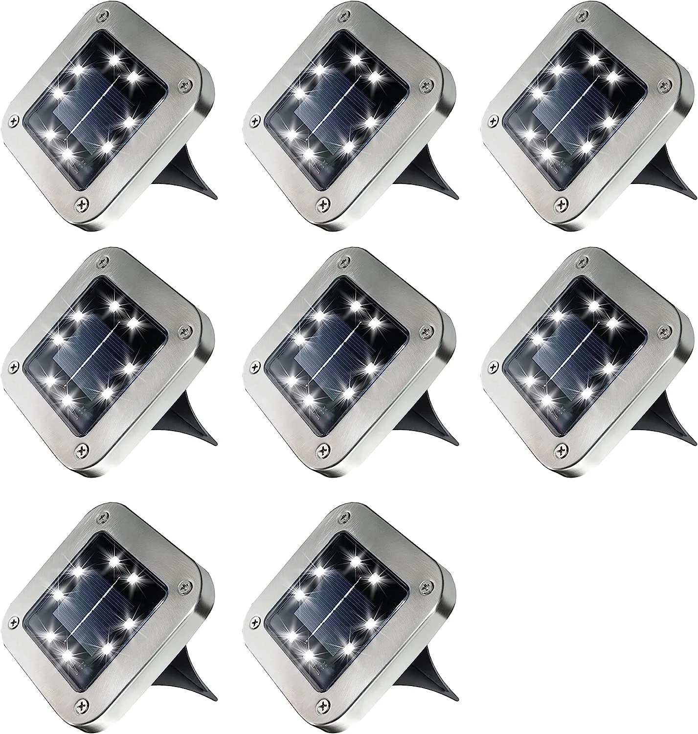 Bell+Howell Disk Lights Square 8 Packs