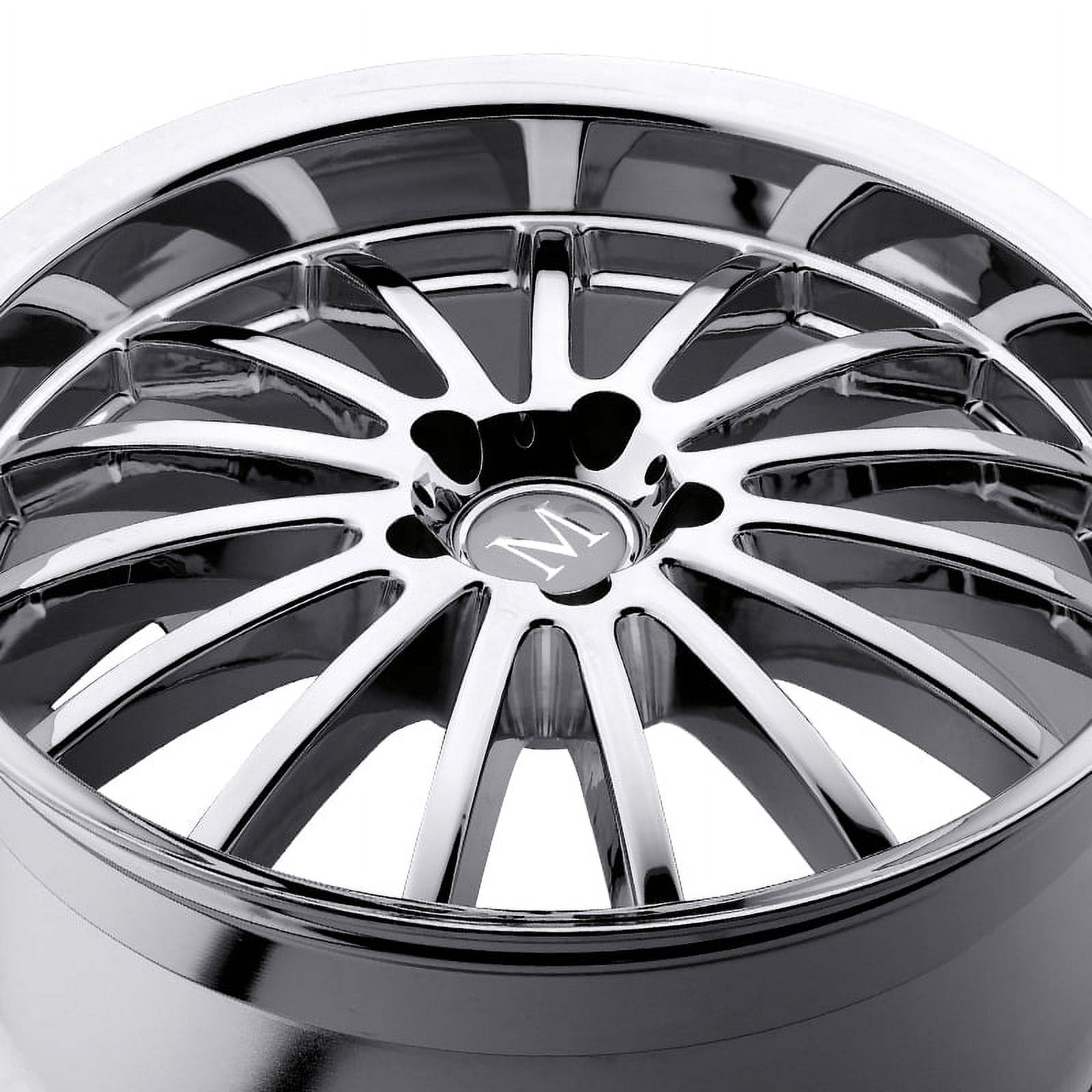 Mandrus Millenium 19X9.5 5X112 25Et 66.56Cb Chrome Wheel