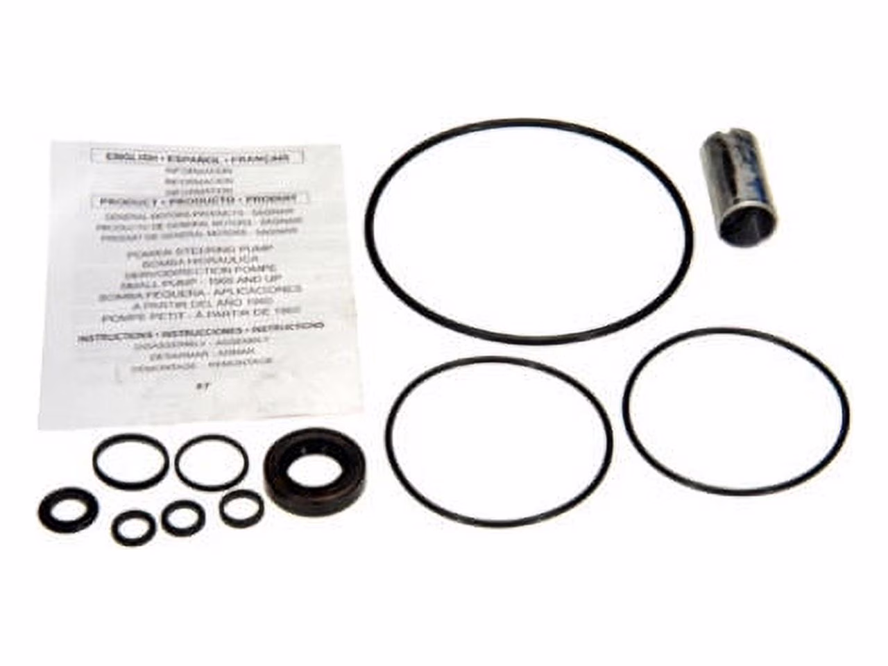 Power Steering Pump Repair Kit - Compatible with 2001 - 2010 Chevy Silverado 2500 HD 2002 2003 2004 2005 2006 2007 2008 2009
