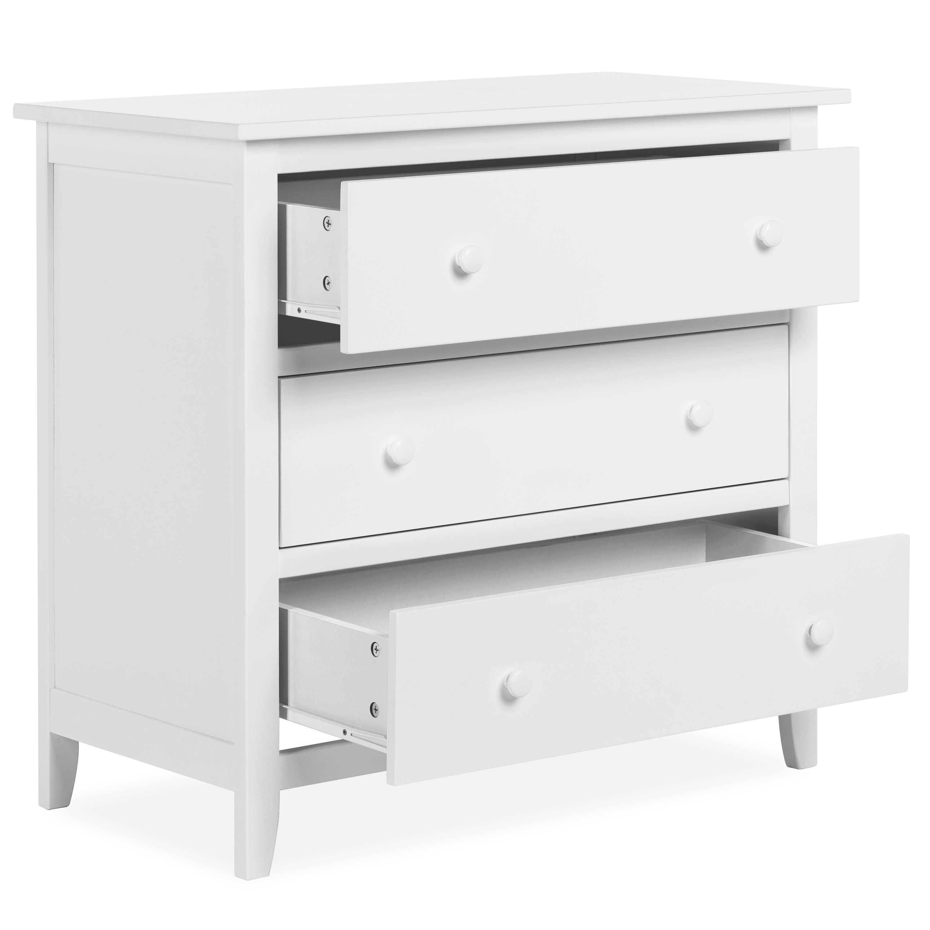 Dream On Me Universal 3 Drawer Chest, White