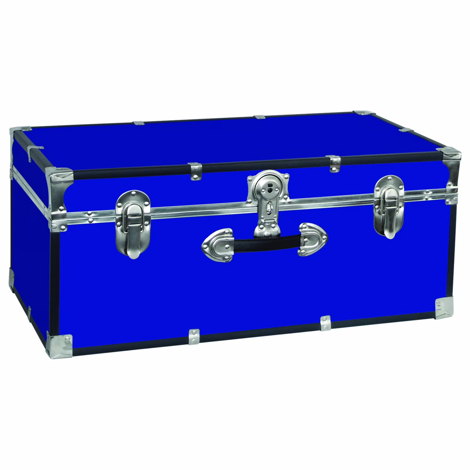 Seward Trunk Essential 30 in. Locking Trunk - Blue