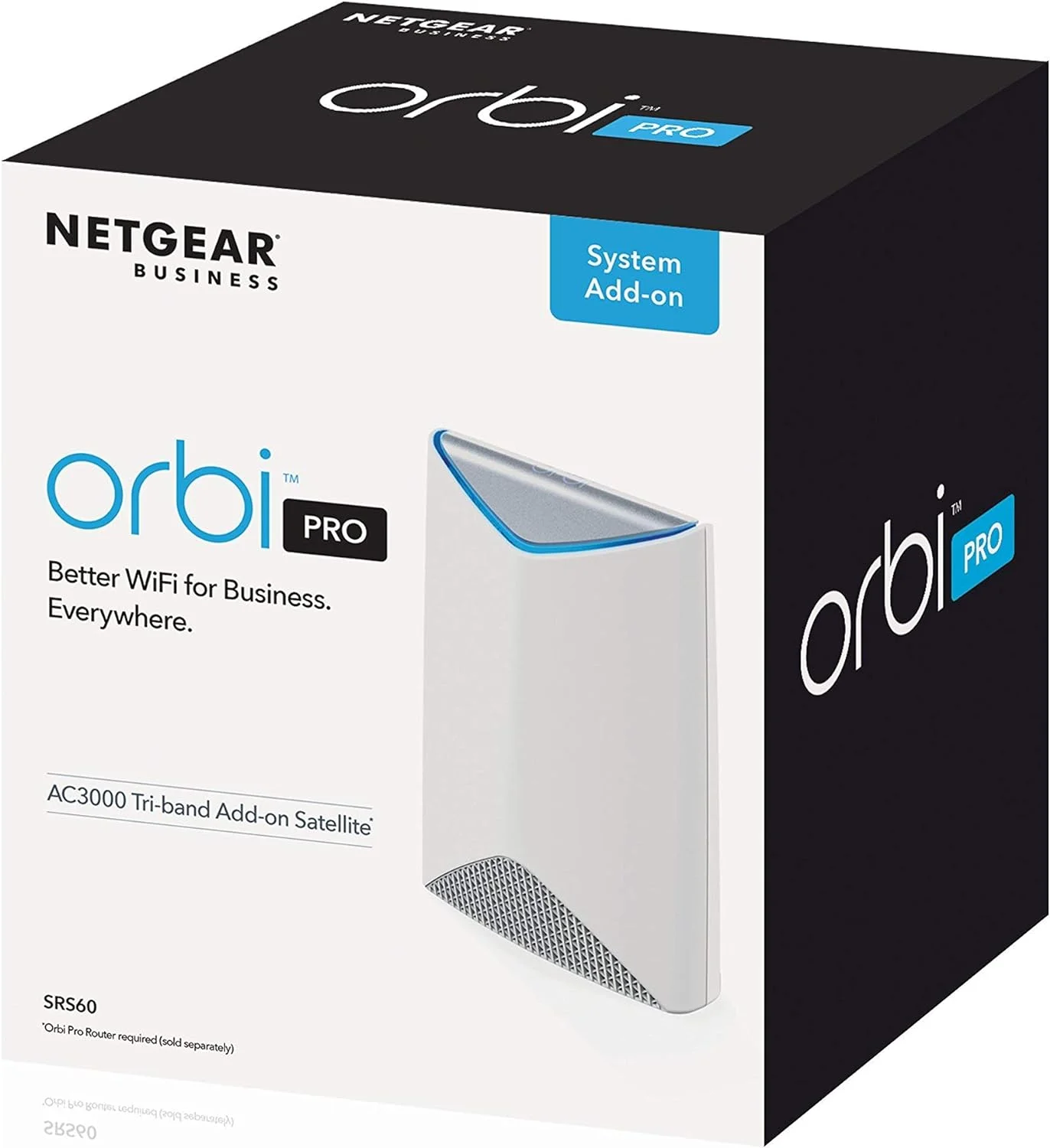 Restored NETGEAR Orbi Pro AC3000 Business Mesh WiFi System, Indoor Expansion, Wireless Access Point (SRS60) (Refurbished)