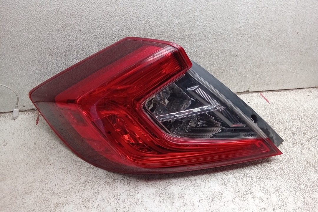 Pre-Owned 2019 Honda Civic Driver LH Tail Lamp Assembly OEM (Good)