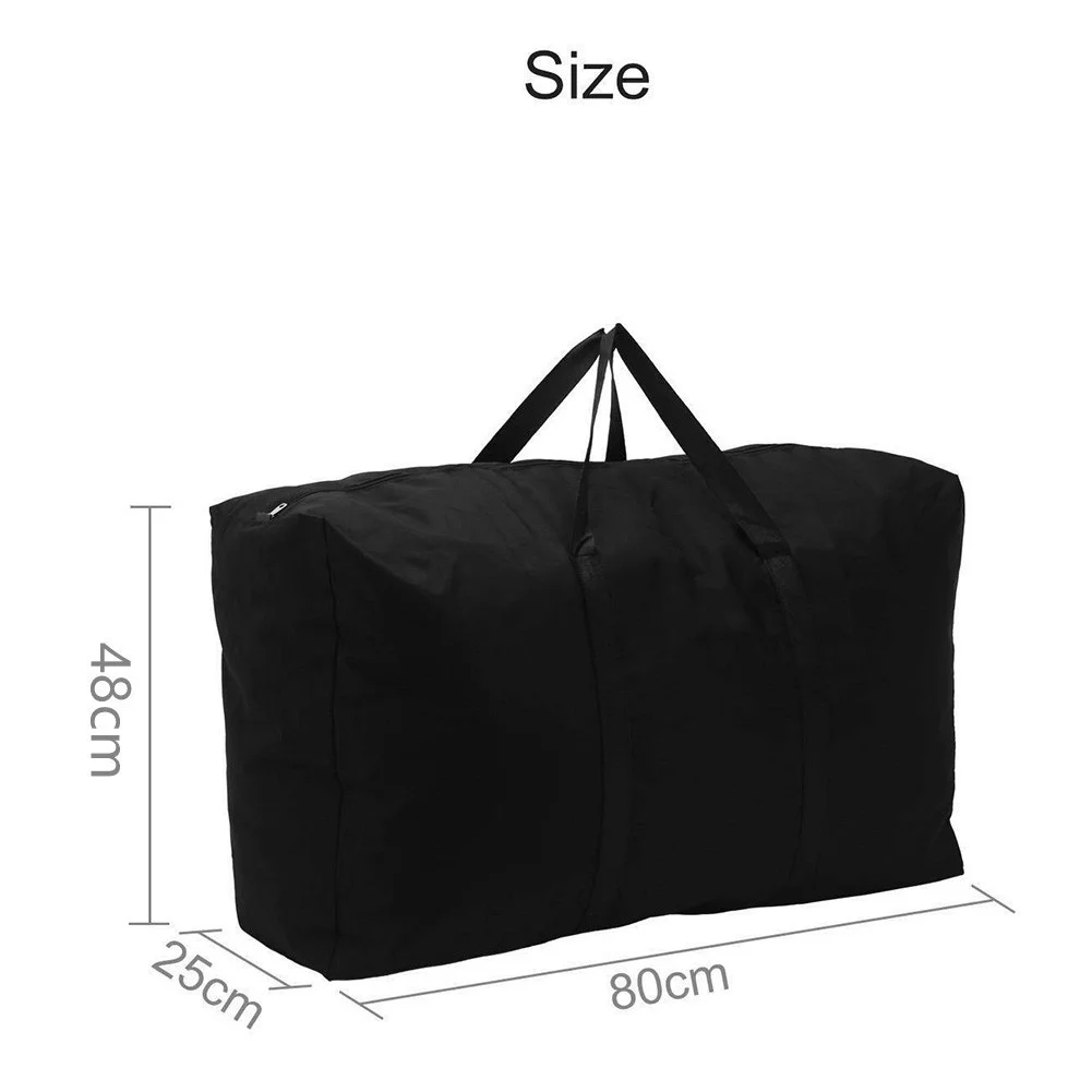 Extra Large Jumbo Laundry Shopping Bag Zipped Toy Storage Strong Reusable Bags