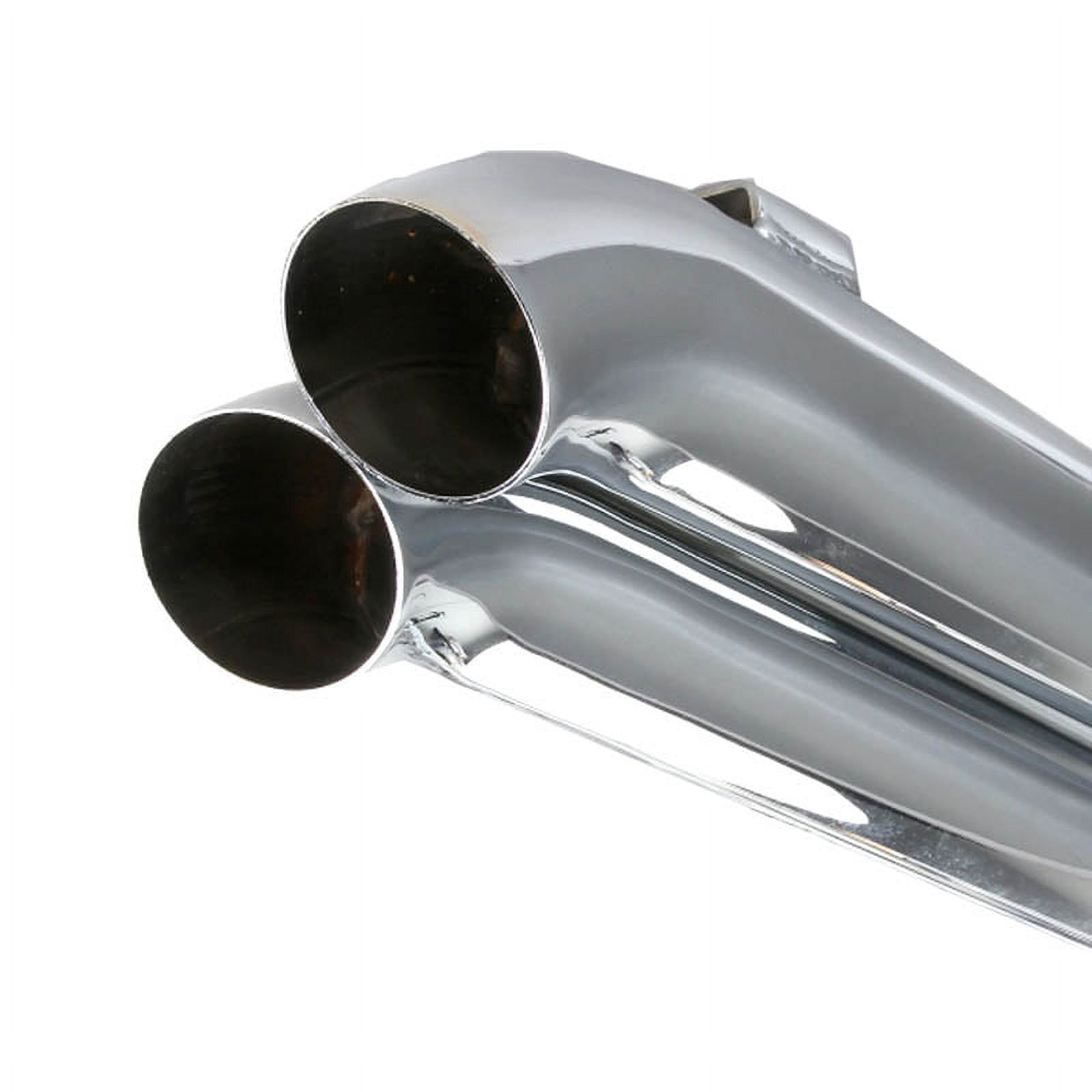 Bassani Pro Street Chrome Exhaust System w/Turn Out Ends (1S33D)