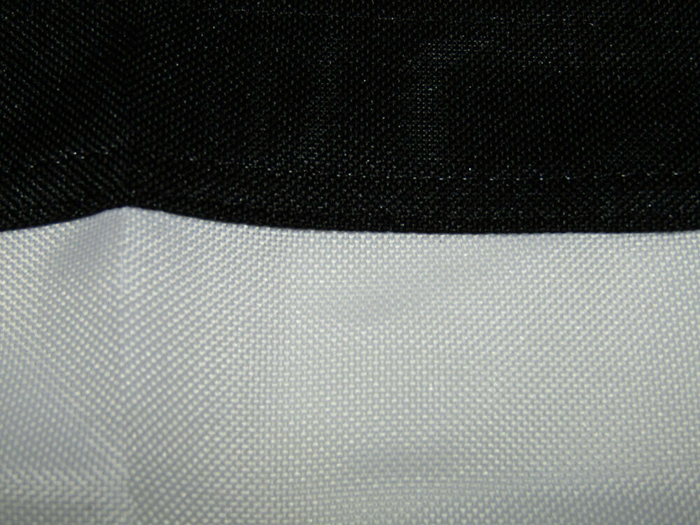 3x4 Embroidered Viking Raven White Black Heavy Duty 600D 2 Ply Nylon Flag 3'x4'