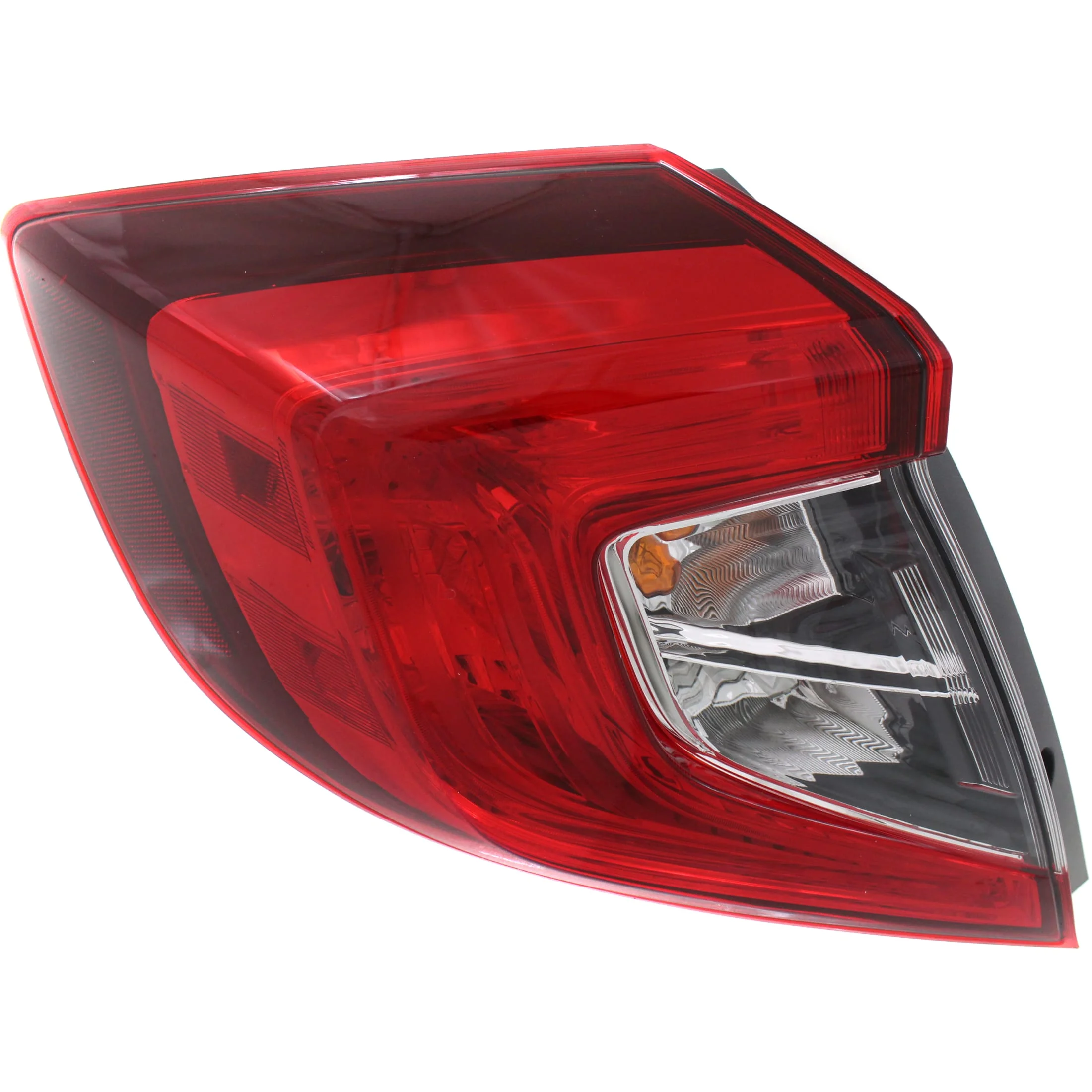 Taillight for 2016-2021 Honda Civic Driver Side, Outer OE Replacement Halogen With bulb(s)