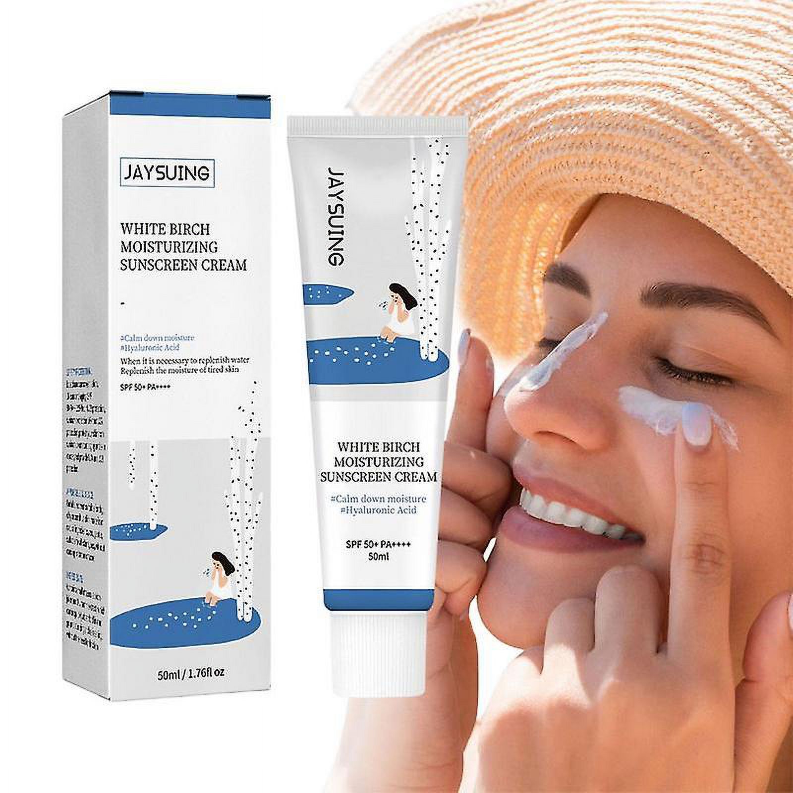 Face Sunscreen Spf50 Body Sunscreen Facial Moisturizing Sunblock Non-greasy Sun Cream Oil-control Uva/uvb Protection Cream