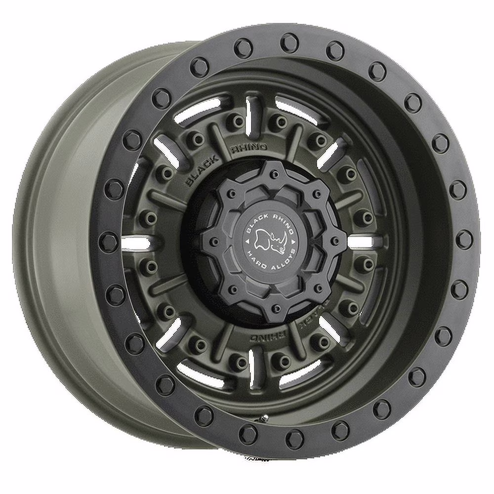 Black Rhino Abrams 20X9.5 6X139.7 12Et 67.06Cb Olive Drab Green Wheel